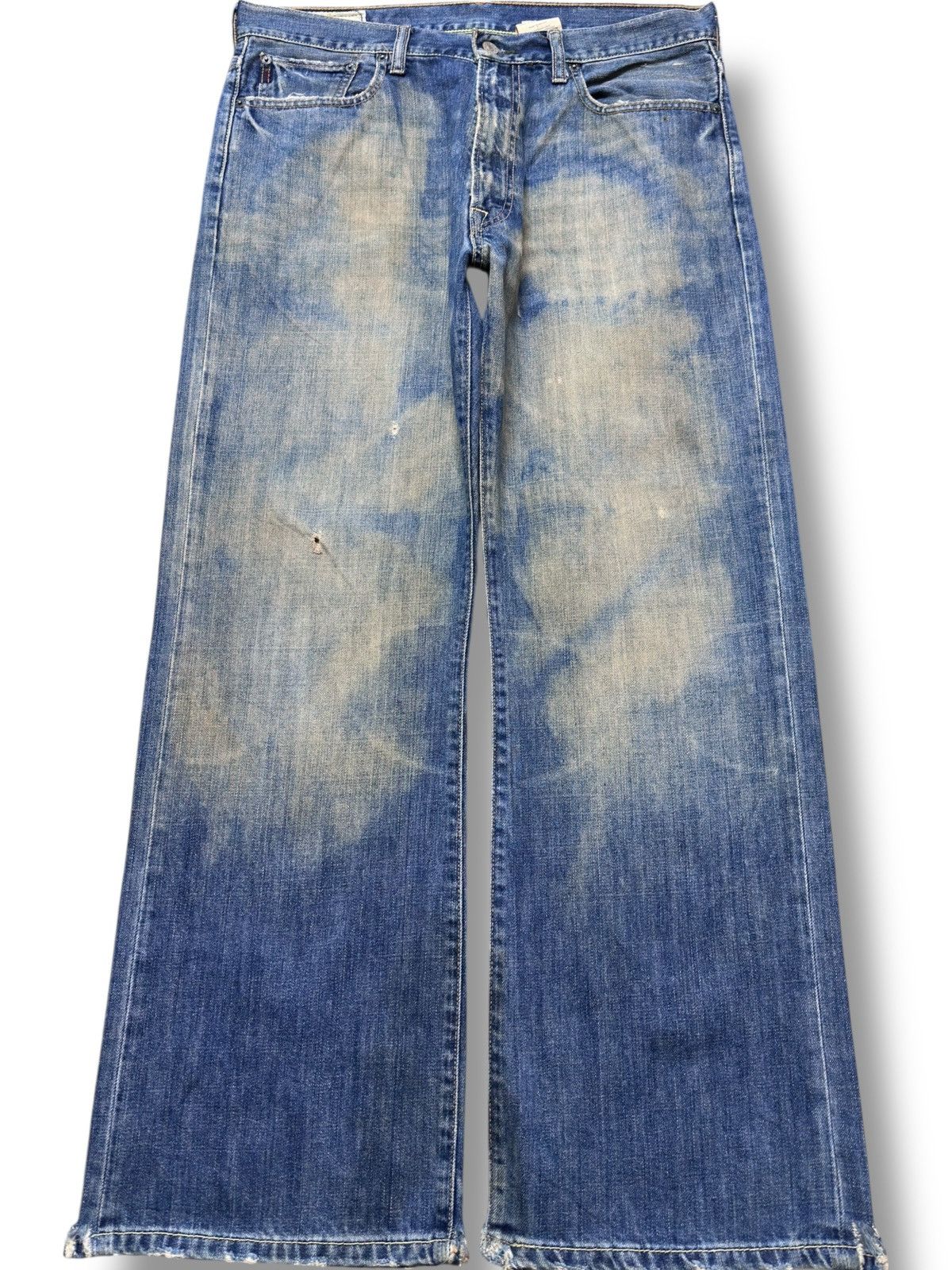 Abercrombie & Fitch Vintage Abercrombie&Fitch Bootcut Mudwash Distressed Denim Size US 36 / EU 52 - 1 Thumbnail