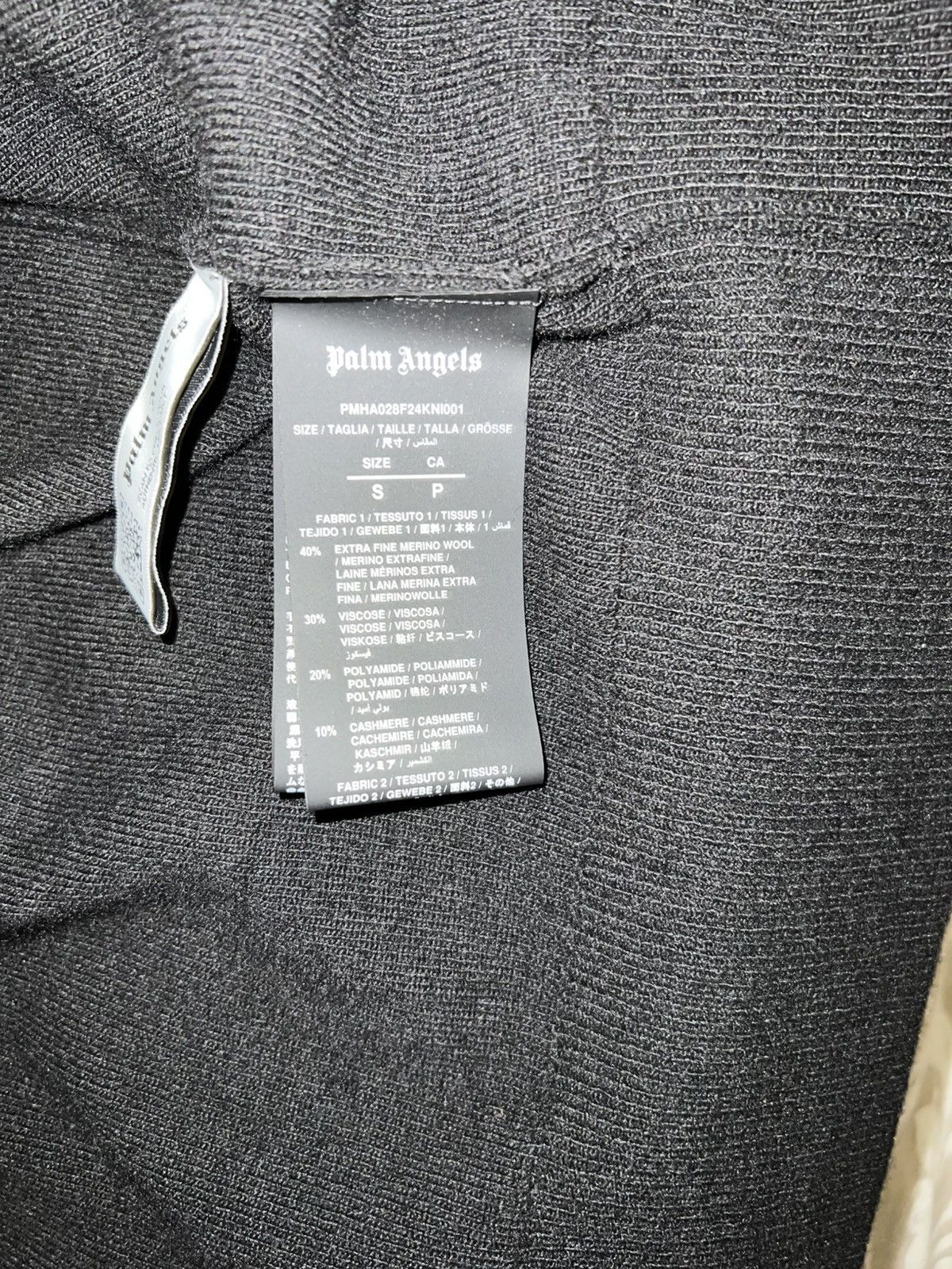 Palm Angels Palm Angels Track Jacket Black / White–Brand New – Authentic Size US S / EU 44-46 / 1 - 9 Thumbnail