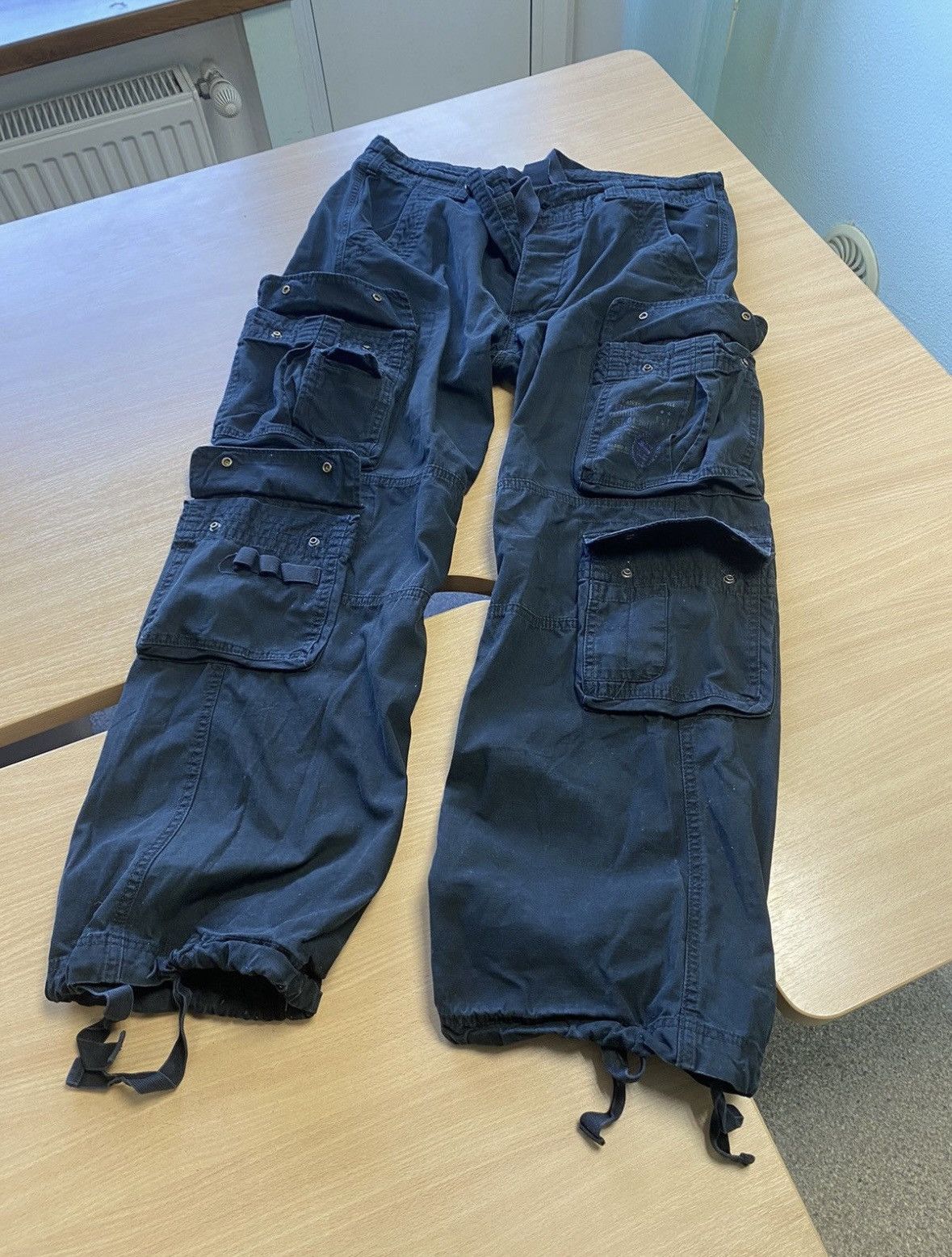 Hysteric Glamour × Japanese Brand × Junya Watanabe Vintage Multi-pocket Junya Watanabe Style Cargo Pants Size US 32 / EU 48 - 4 Thumbnail