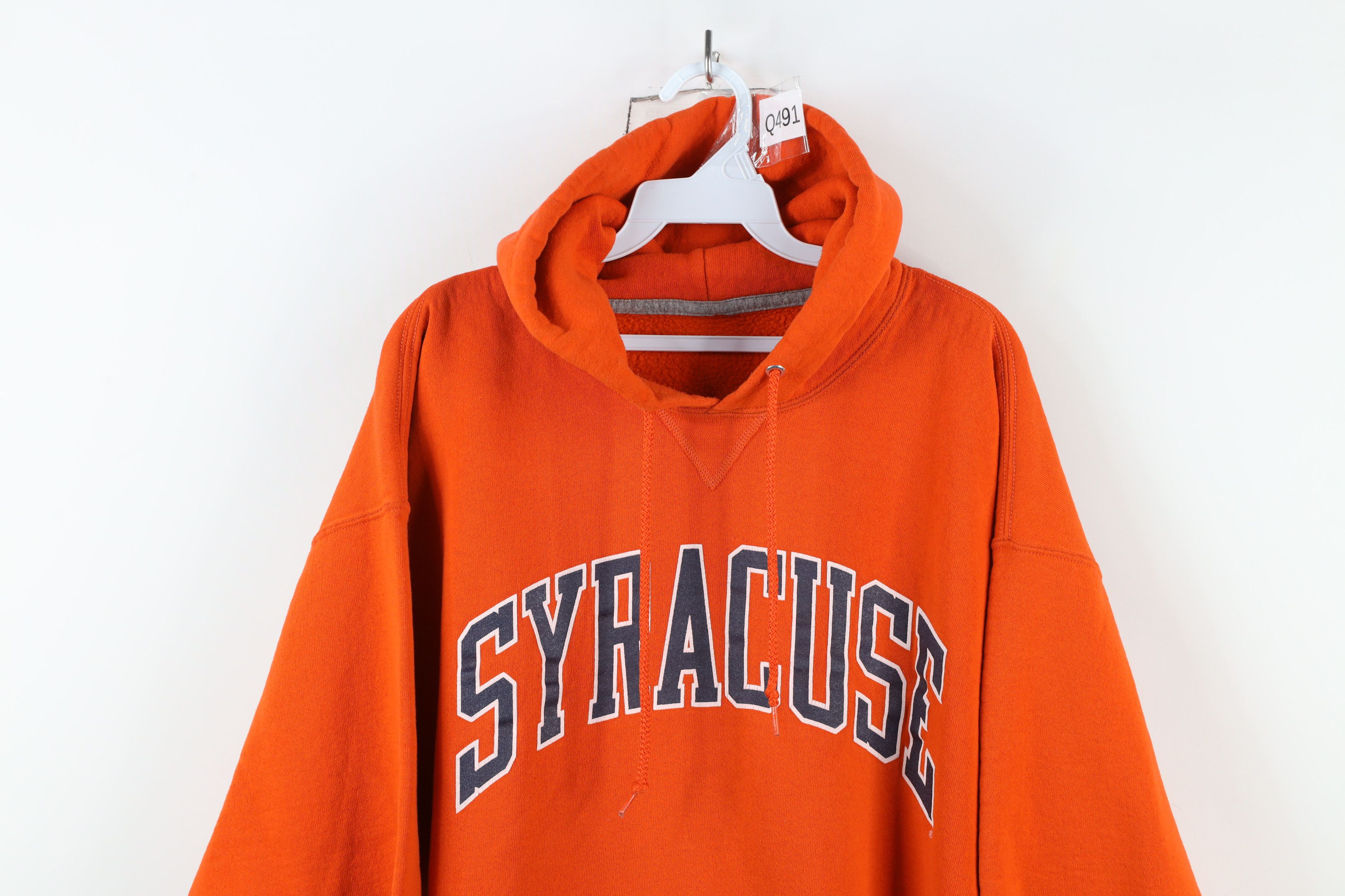 Russell Athletic Vintage 90s Russell Athletic Syracuse University Hoodie Size US XL / EU 56 / 4 - 2 Thumbnail