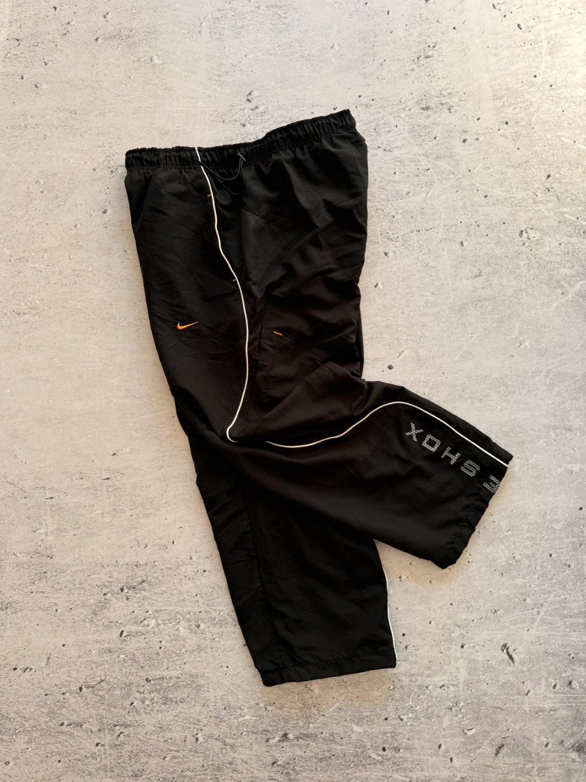 Nike × Vintage NIKE SHOX VINTAGE BASIC LOGO OVERSIZE BAGGY PANTS Size US 34 / EU 50 - 2 Thumbnail