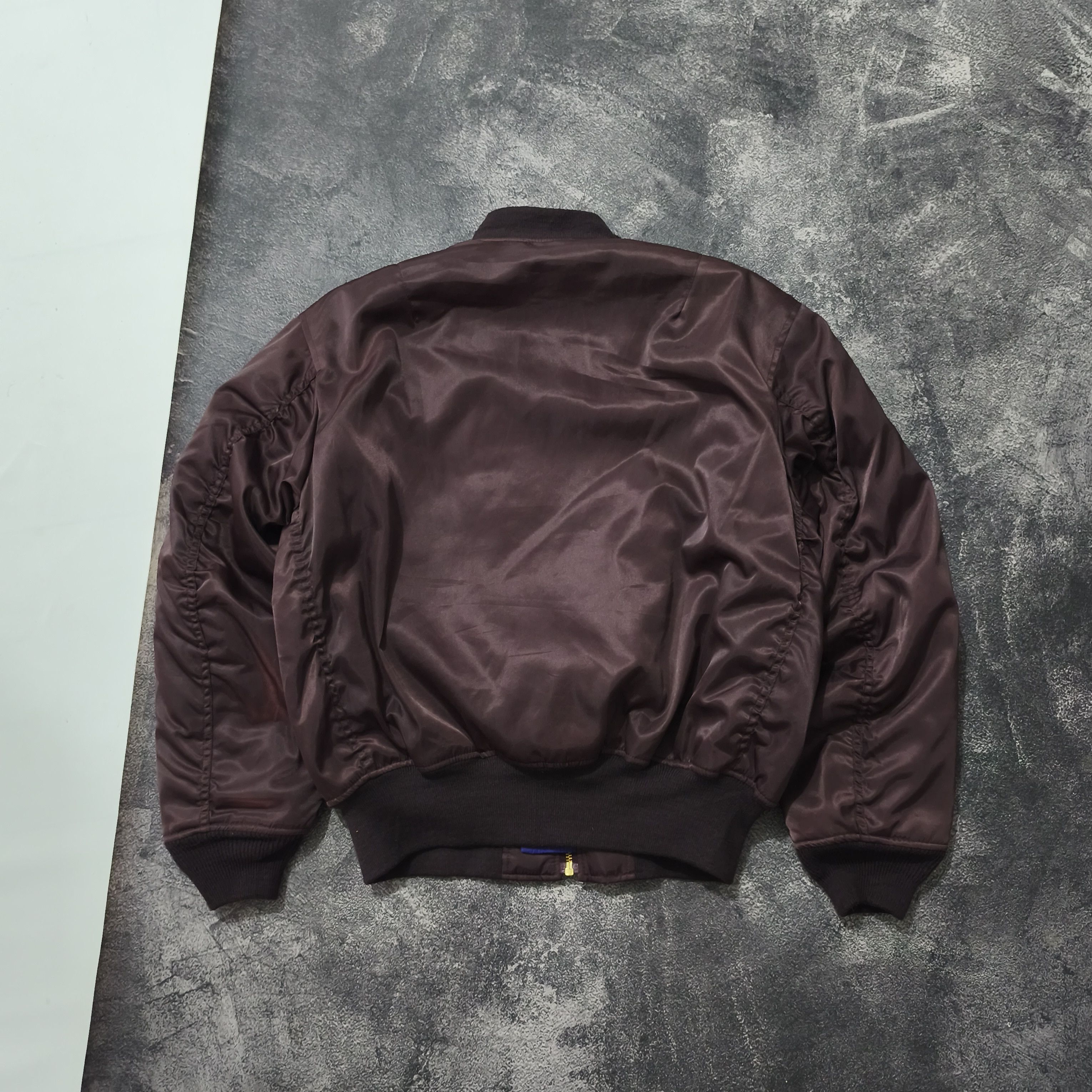Japanese Brand × Vintage MA 1 Bomber Jacket Size US L / EU 52-54 / 3 - 4 Thumbnail