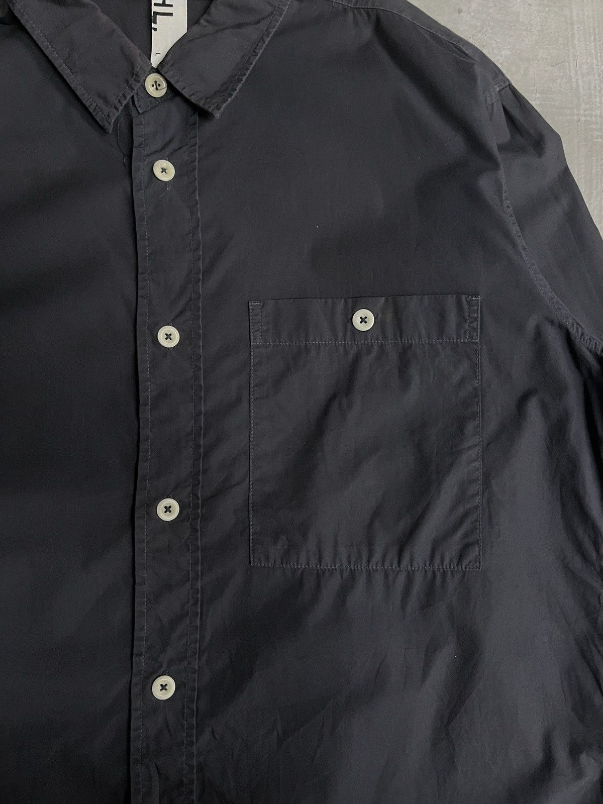 Margaret Howell MHL Black Button Up Shirt Size US L / EU 52-54 / 3 - 3 Thumbnail