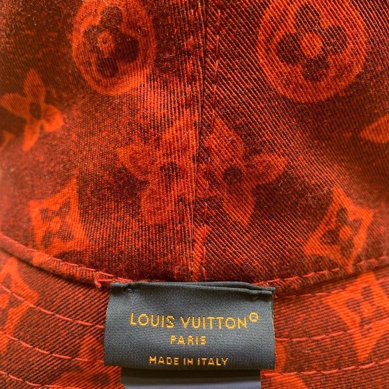 Louis Vuitton Louis Vuitton Fisherman's hat with full print of old flowe Size ONE SIZE - 6 Thumbnail