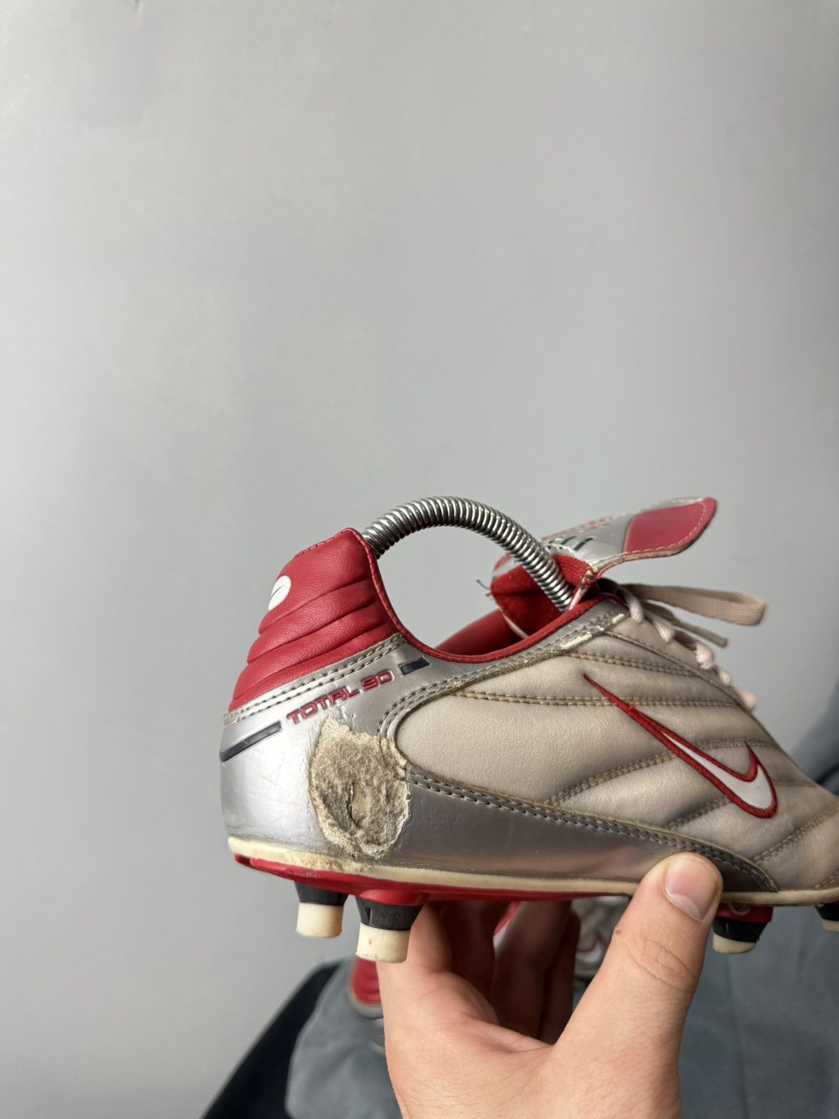Nike 💥Rare! Vintage Nike Total 90 Soccer Boots Sneakers Size US 6 / EU 39 - 8 Thumbnail