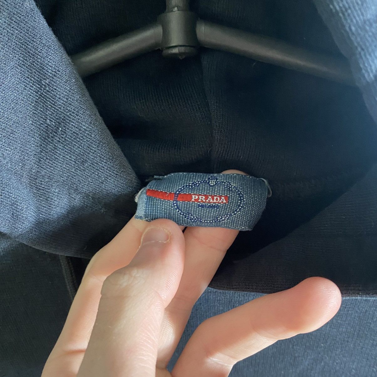 Prada Prada Hoodie Red Tab Size US L / EU 52-54 / 3 - 4 Thumbnail