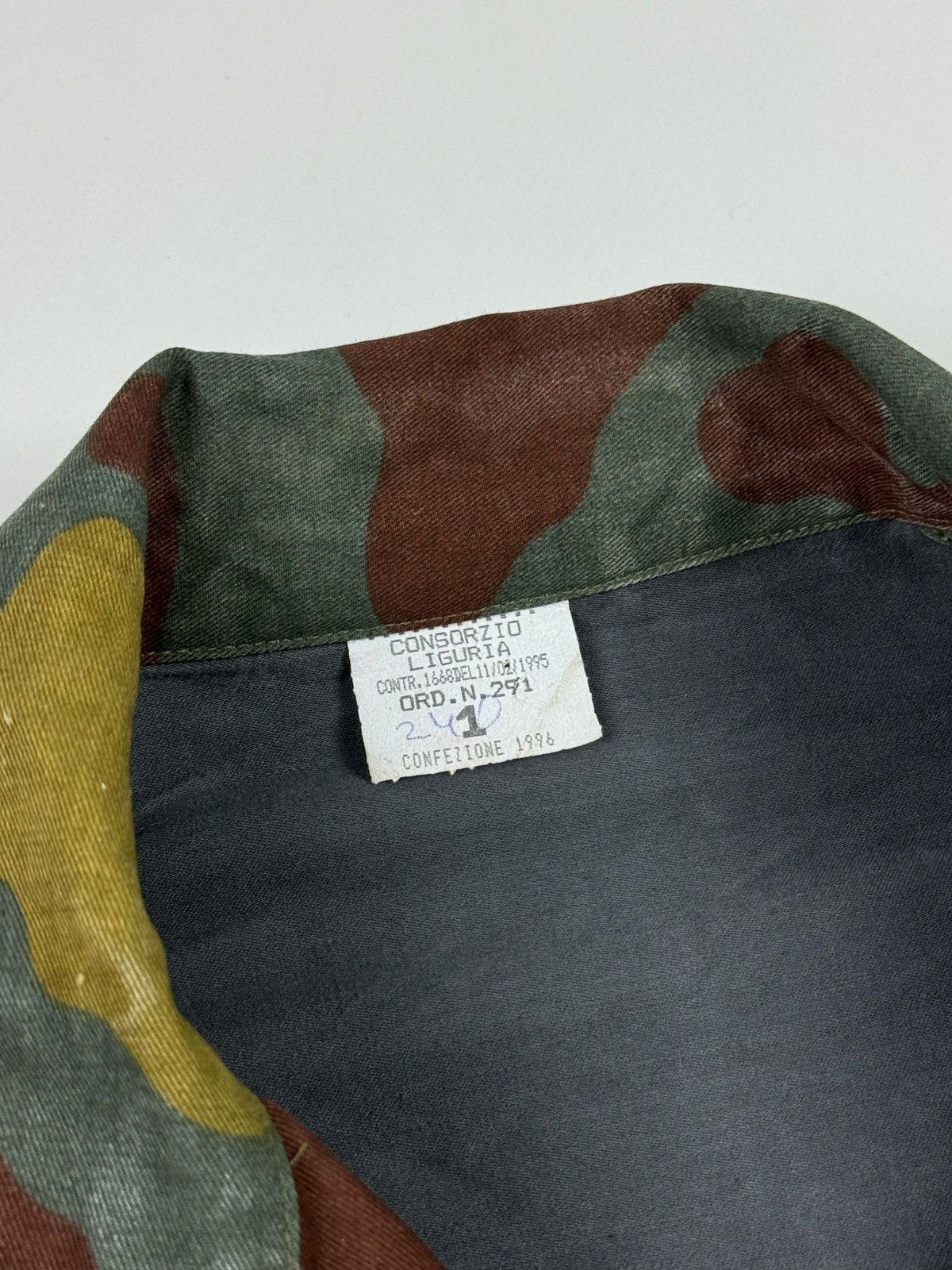 Vintage 1996 Vintage Italian Army San Marco Camouflage Cut Off Vest Size US M / EU 48-50 / 2 - 14 Thumbnail