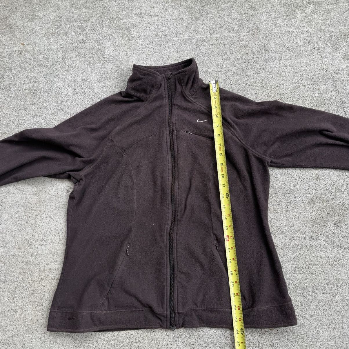 Nike Vintage Nike Grey Tag Therma Fit Coffee Brown Women’s Fleece Size L / US 10 / IT 46 - 5 Thumbnail
