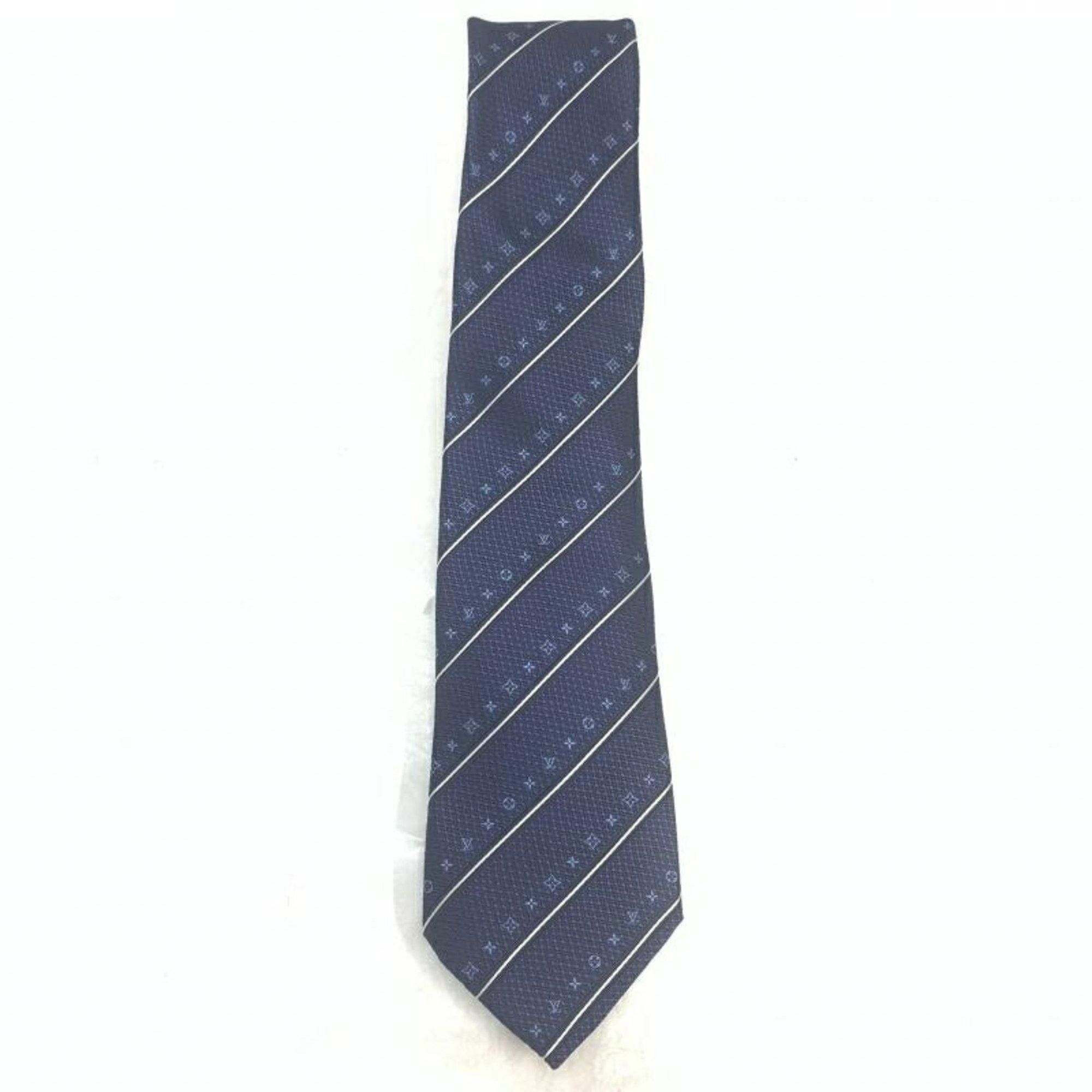 Louis Vuitton LOUIS VUITTON Tie Monogram Stripes 8CM M79442 Louis Vuitton Size ONE SIZE - 1 Thumbnail
