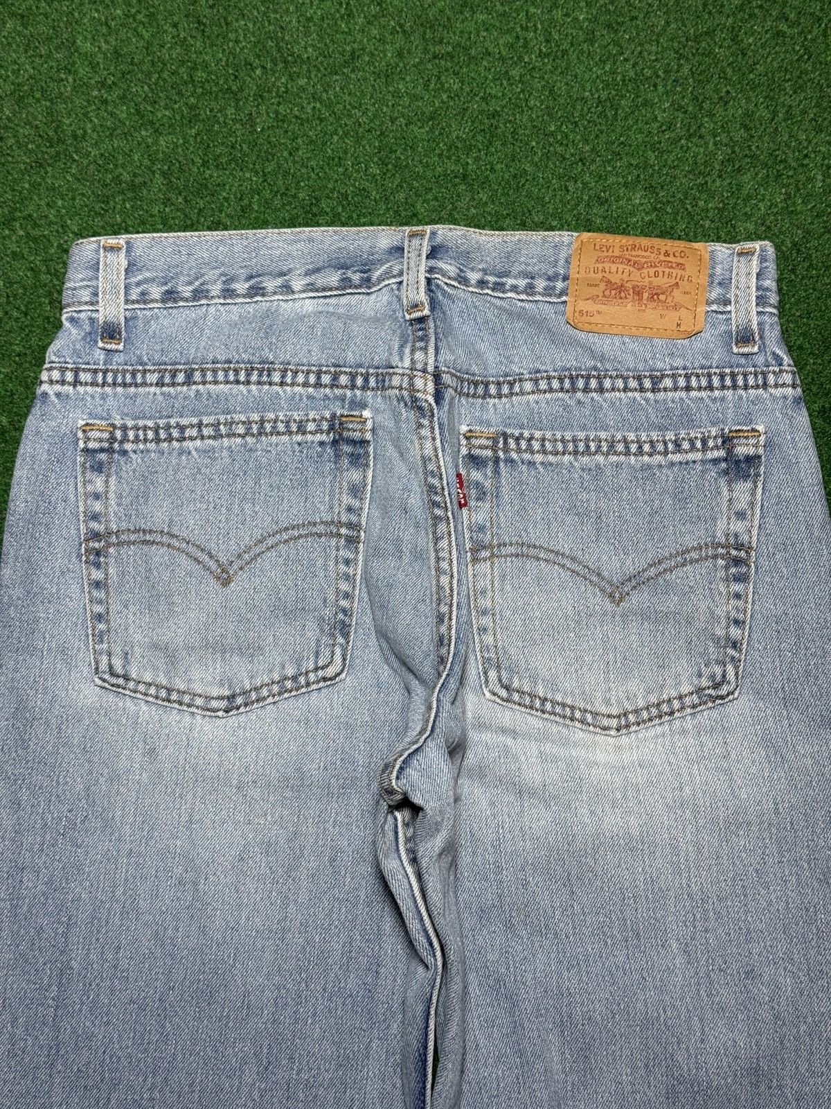 Levi's Vintage Clothing Levis 515 Bootcut Low Rise 10 30x30 Light Wash Y2K Jeans Size 30" / US 8 / IT 44 - 2 Thumbnail
