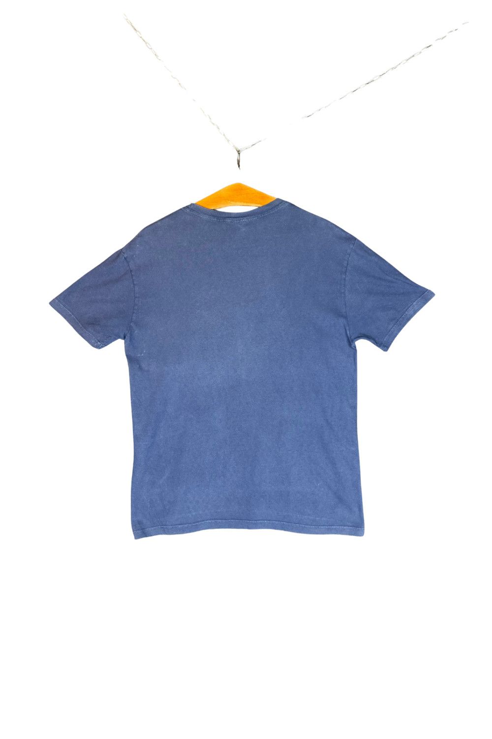 Polo Ralph Lauren 2003 Polo Ralph Lauren "Big Logo" Tee - USA Fabric - Navy Size US M / EU 48-50 / 2 - 2 Thumbnail