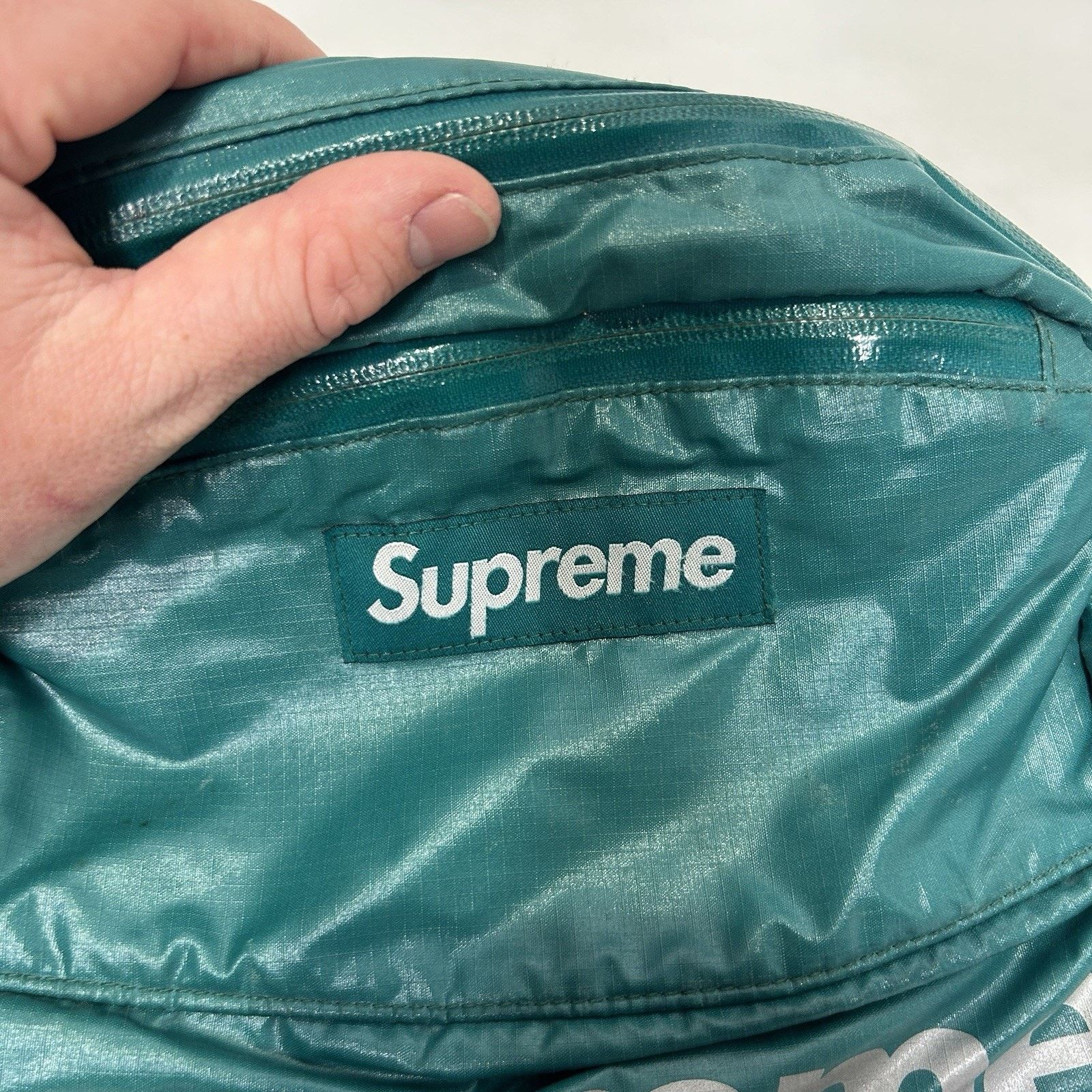 Supreme Supreme Cordura Reflective Shoulder Belt “Dark Teal” FW17 Size ONE SIZE - 2 Thumbnail