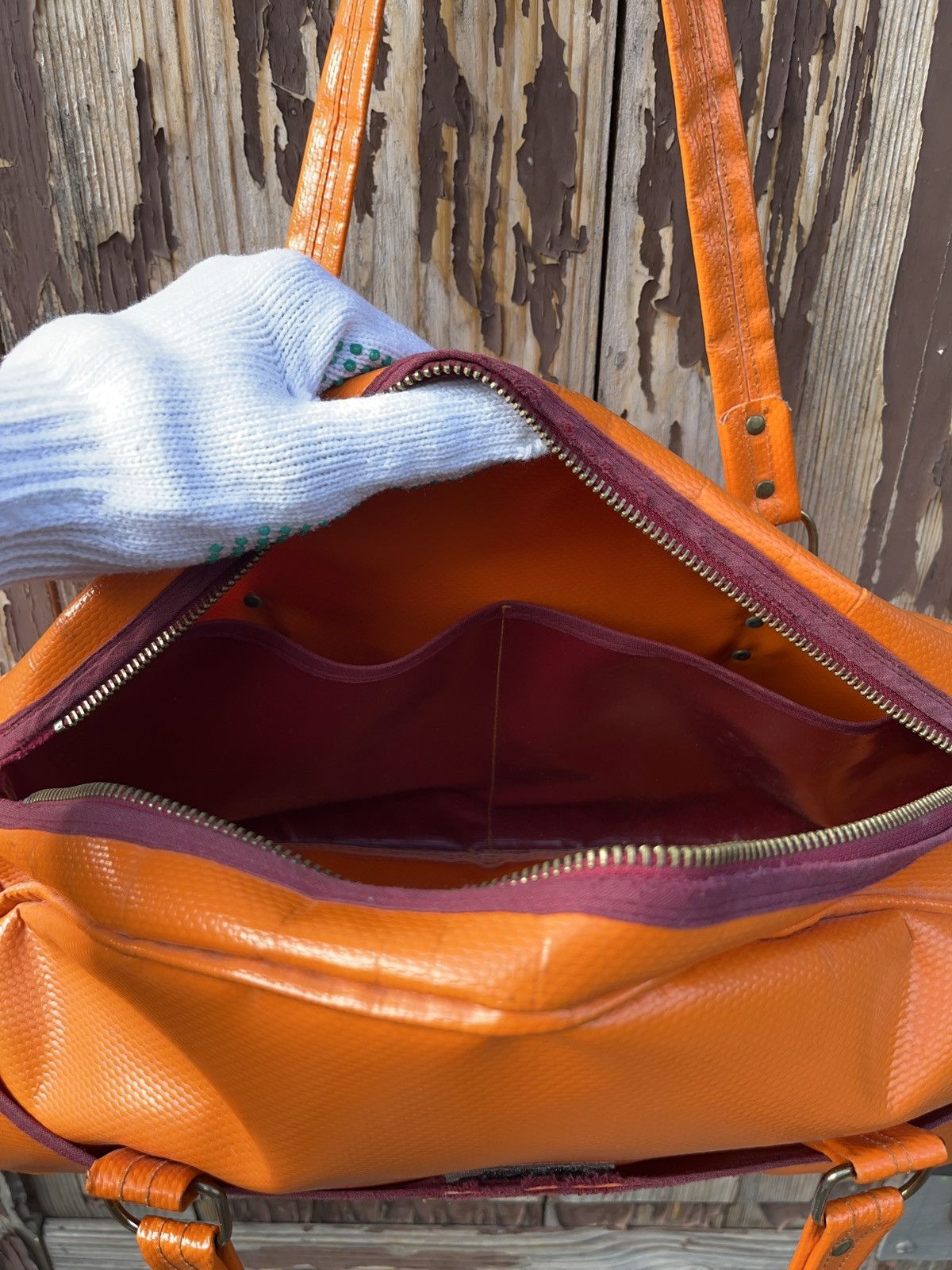 Freitag × Japanese Brand × Vintage Vintage Freitag Style Recycle Shoulder Bag y2k Size ONE SIZE - 11 Thumbnail