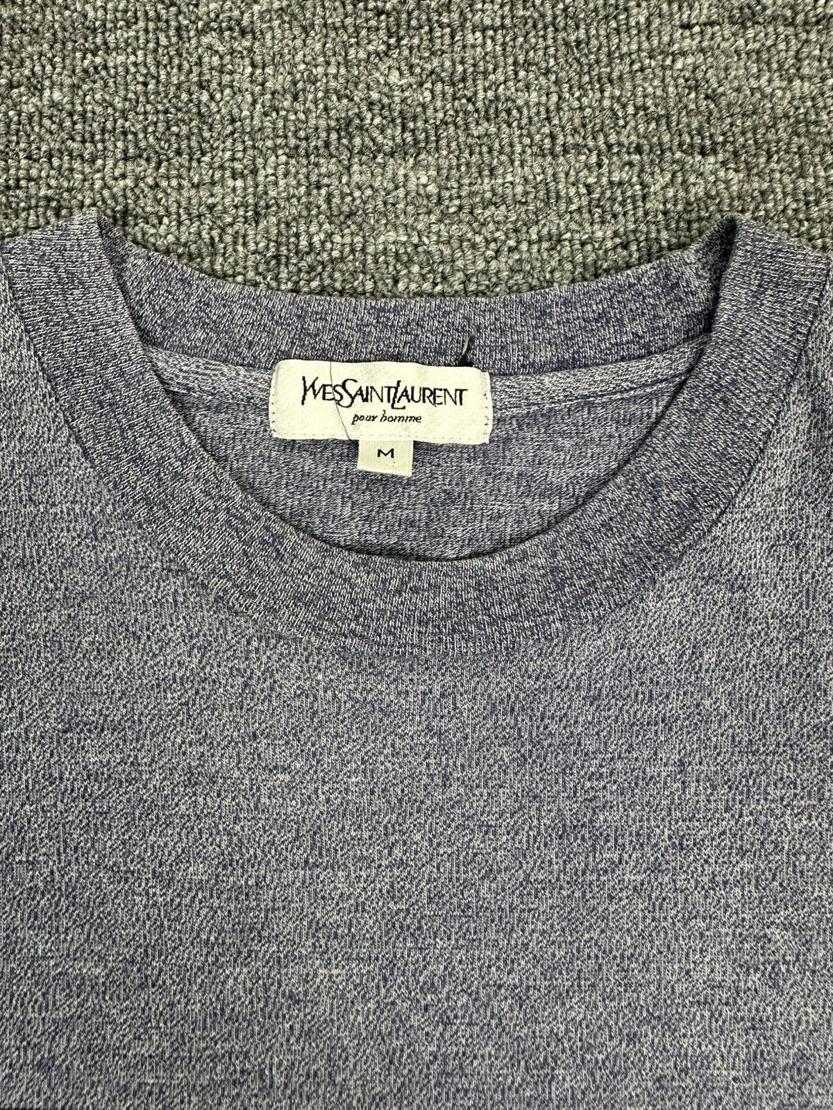 Yves Saint Laurent Rare🔥Vintage YSL Shirt Small Logo Spell Out Size US M / EU 48-50 / 2 - 5 Thumbnail