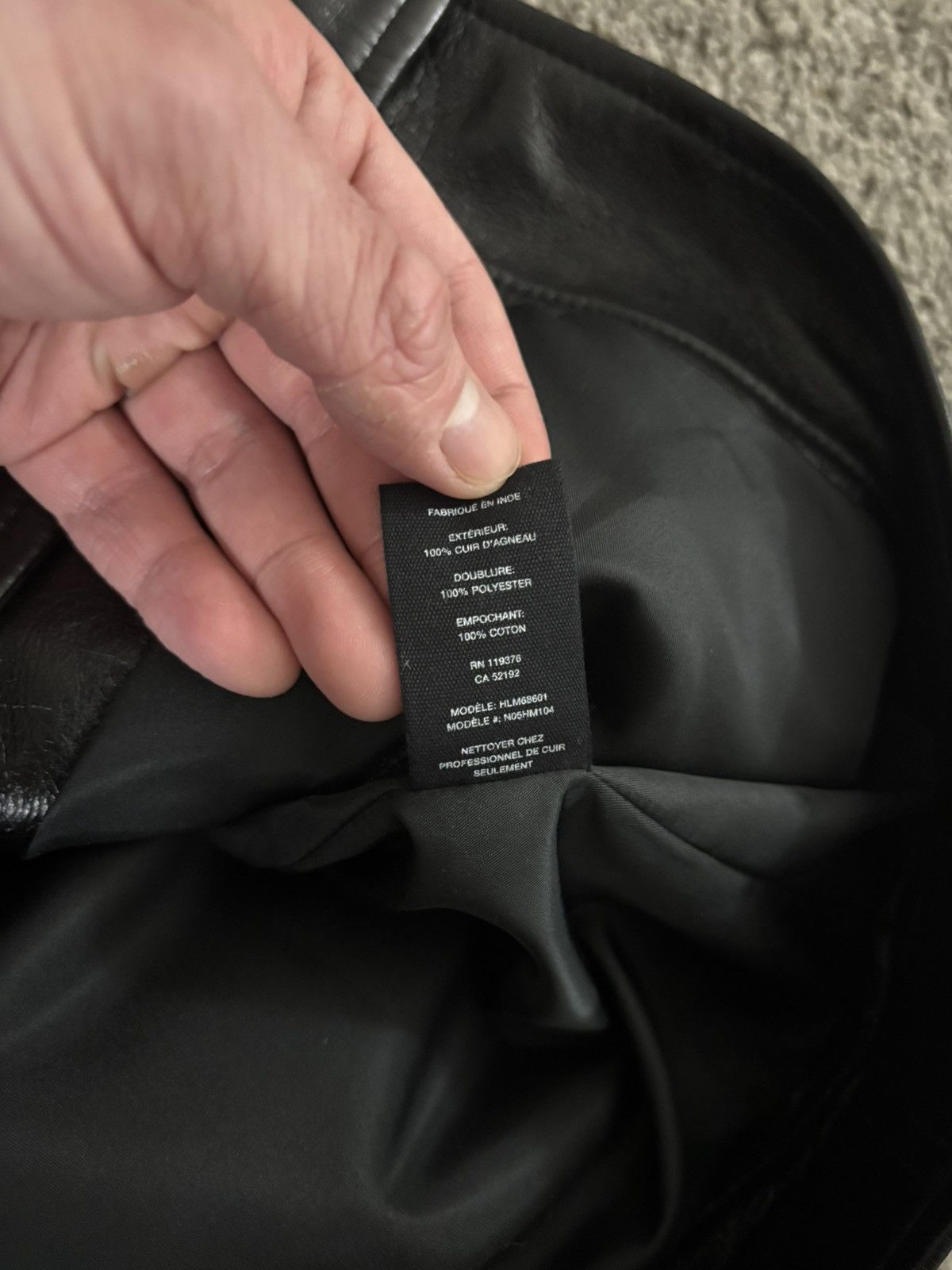 Helmut Lang Helmut Lang Leather Jacket Size US L / EU 52-54 / 3 - 9 Thumbnail