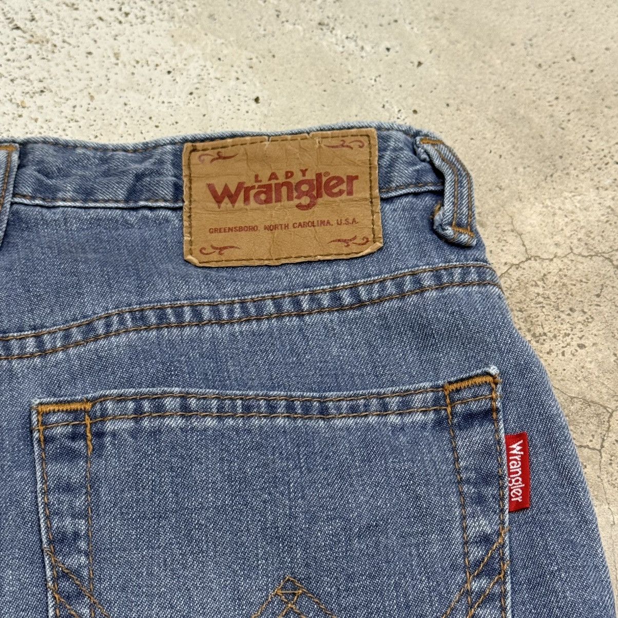Wrangler Vintage Lady Wrangler Lightwash High Waist Denim Pants Size 29" - 13 Thumbnail
