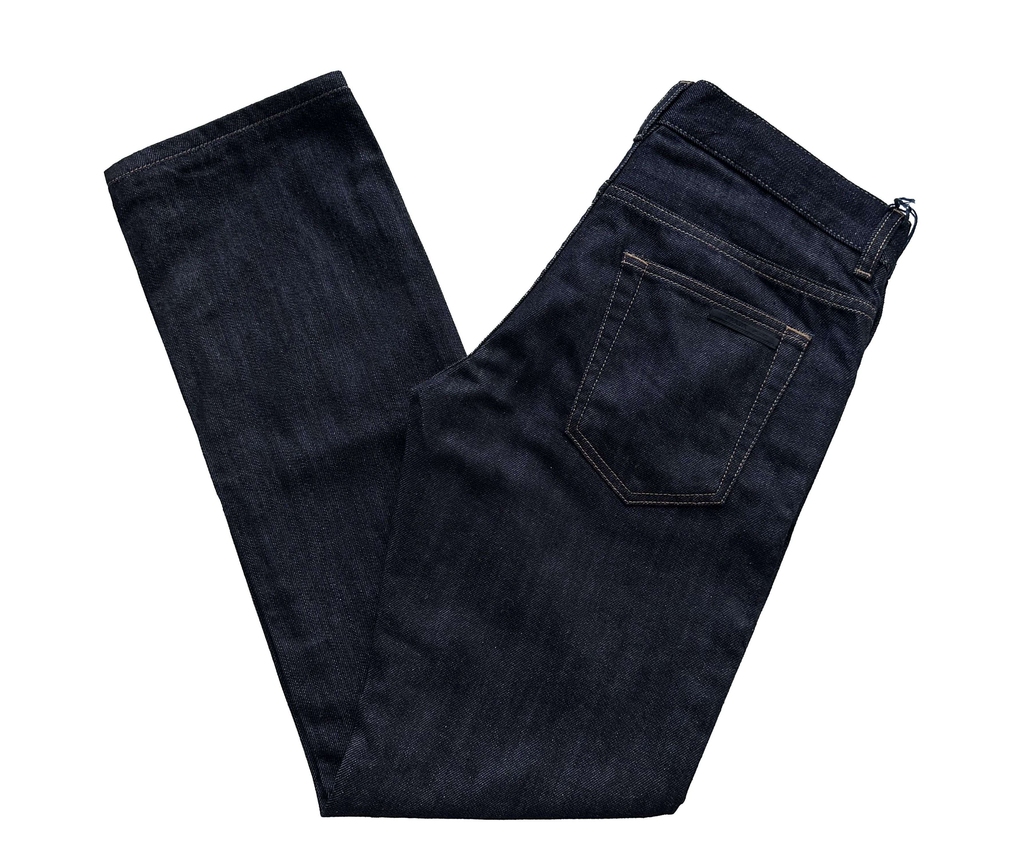 Prada Prada navy slim fit denim jeans Size US 29 - 1 Thumbnail