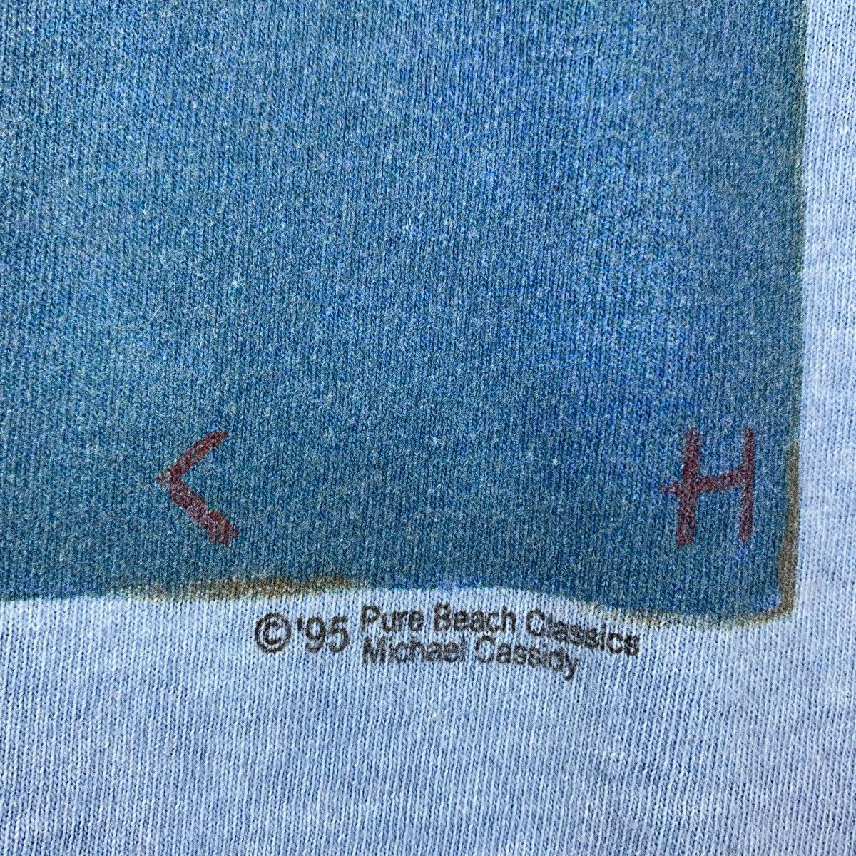 Other Vintage PURE BEACH CLASSIC surfing surf tee big logo tshirt Size US L / EU 52-54 / 3 - 10 Thumbnail