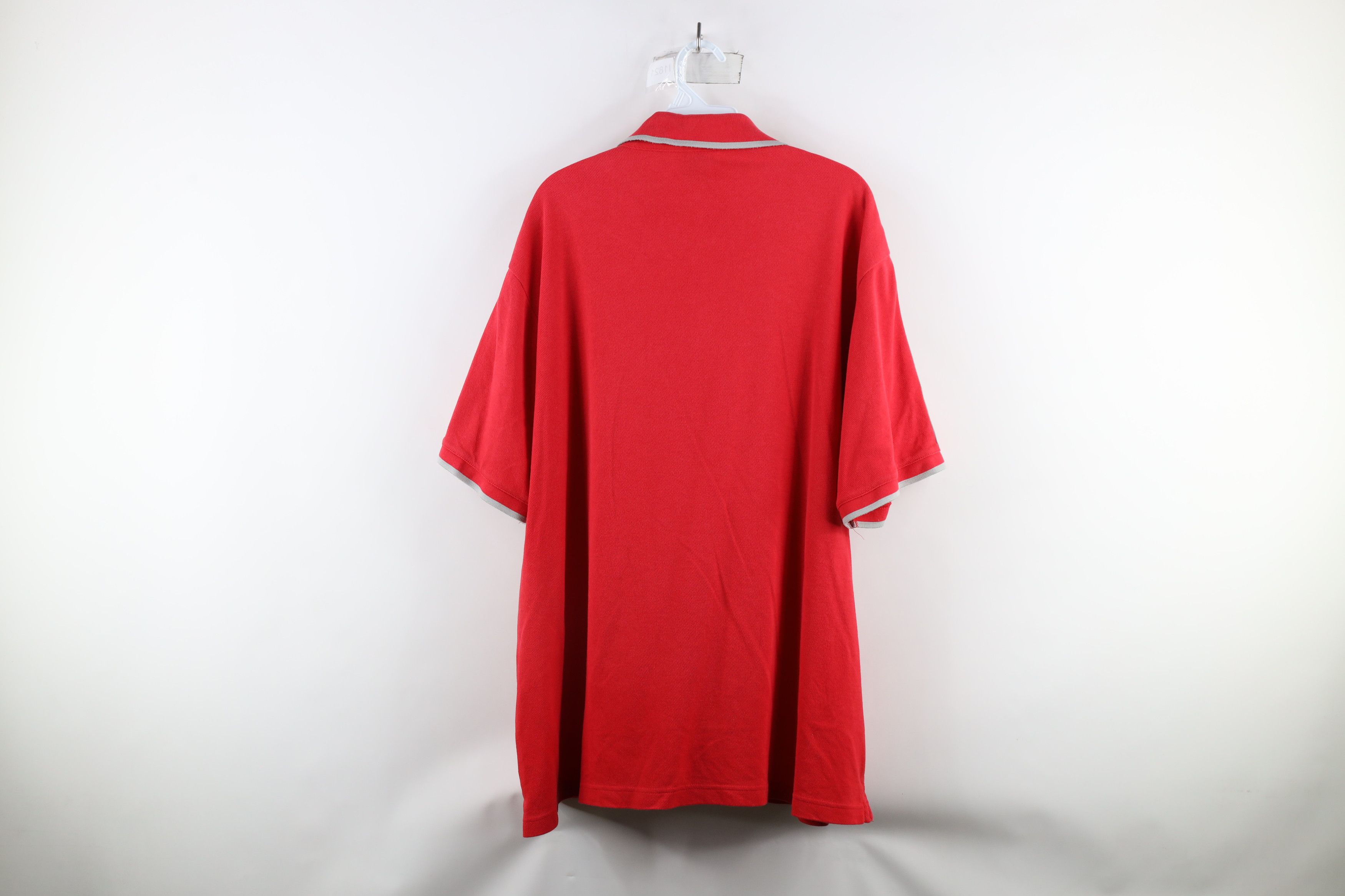Nike × Vintage Vintage Nike Mens Swoosh Ohio State University Golf Polo Size US XXL / EU 58 / 5 - 8 Thumbnail