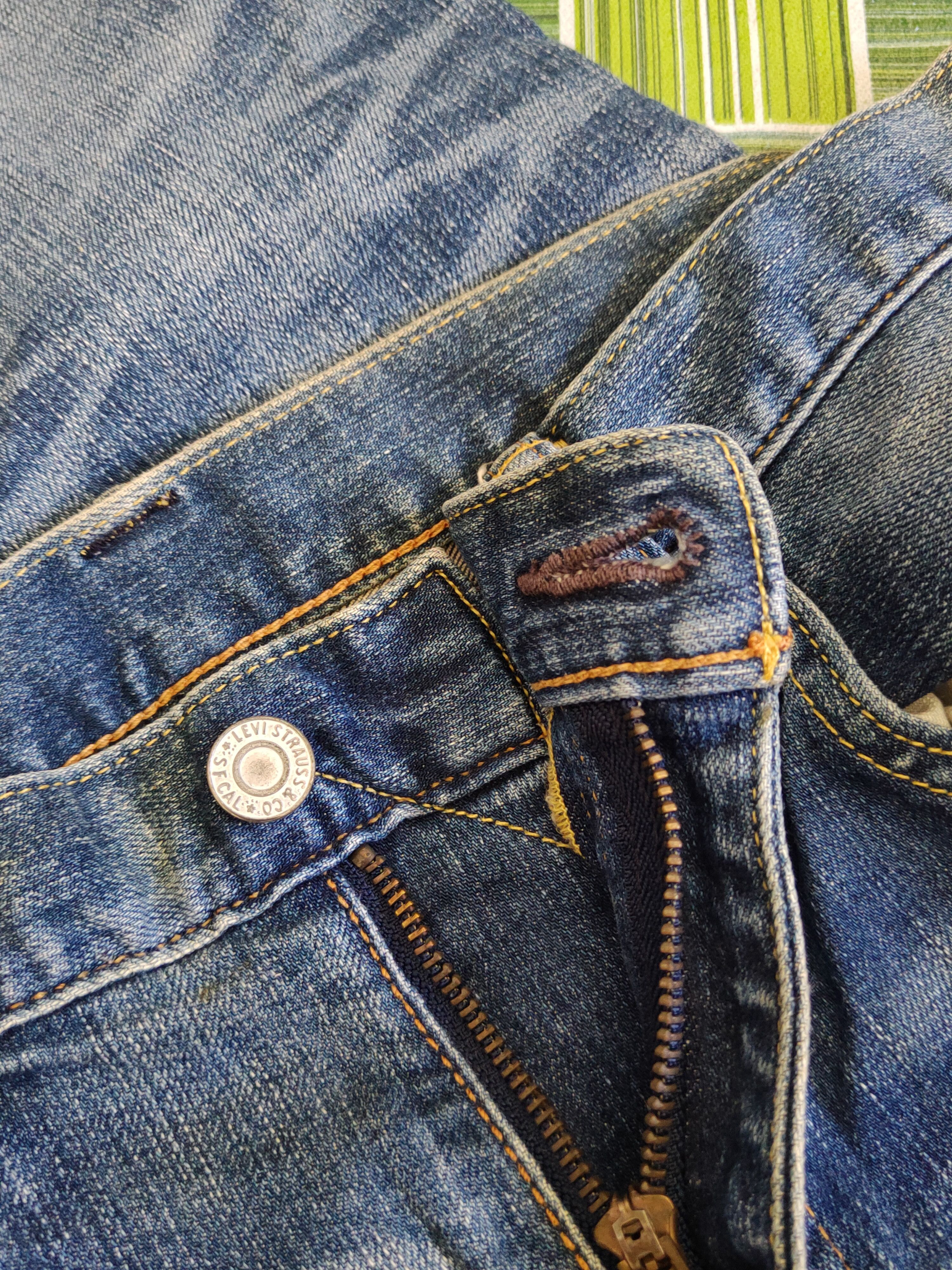 Levi's Levi's Blue Faded Distressed Ripped Jeans #S1837 Size US 31 - 16 Thumbnail