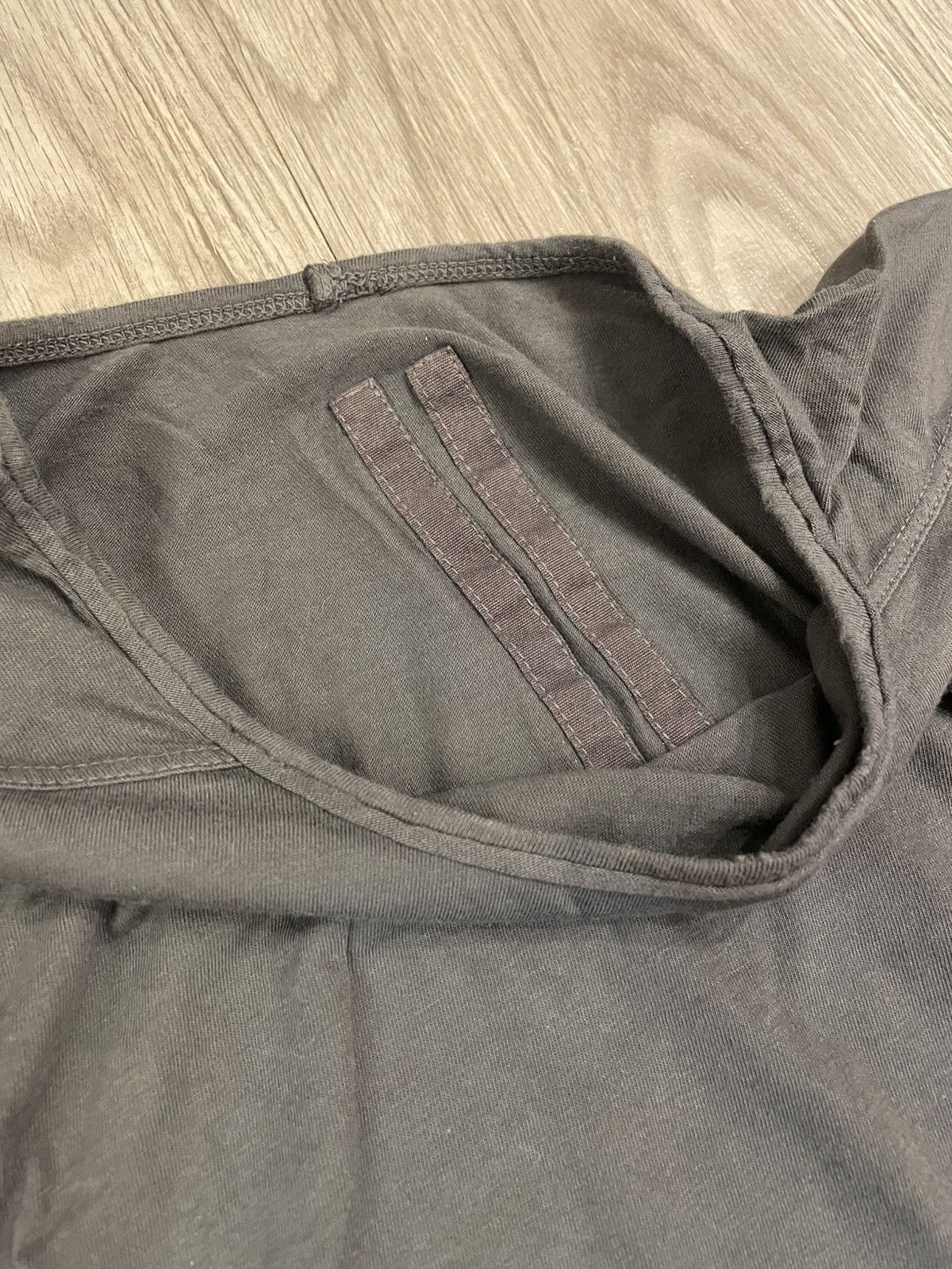 Rick Owens Drkshdw Rick Owens Geo Nylon LS Tee Size US L / EU 52-54 / 3 - 7 Thumbnail