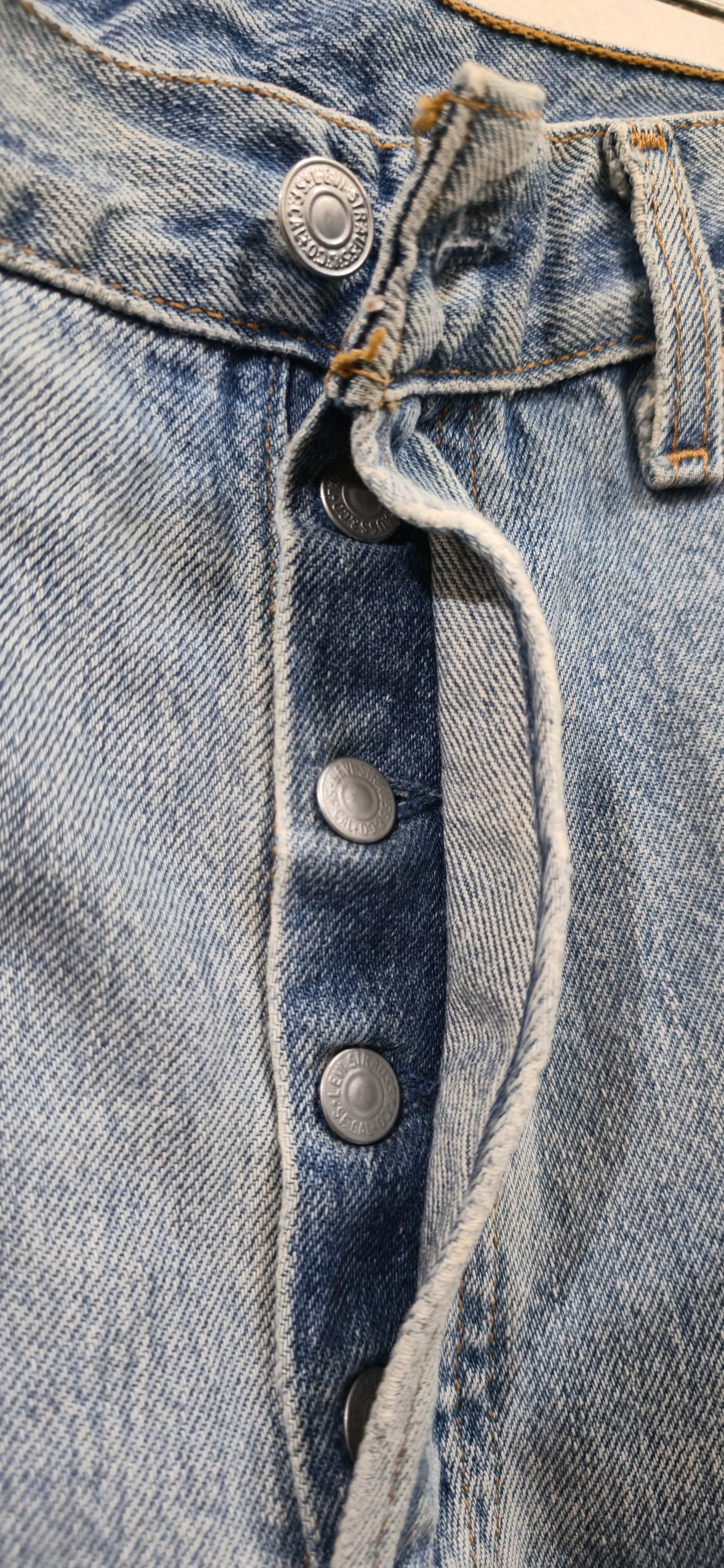 Levi's Vintage Clothing Vintage Levi's 501 Jeans Straight Leg Denim (W34 L29) Size US 34 / EU 50 - 6 Thumbnail