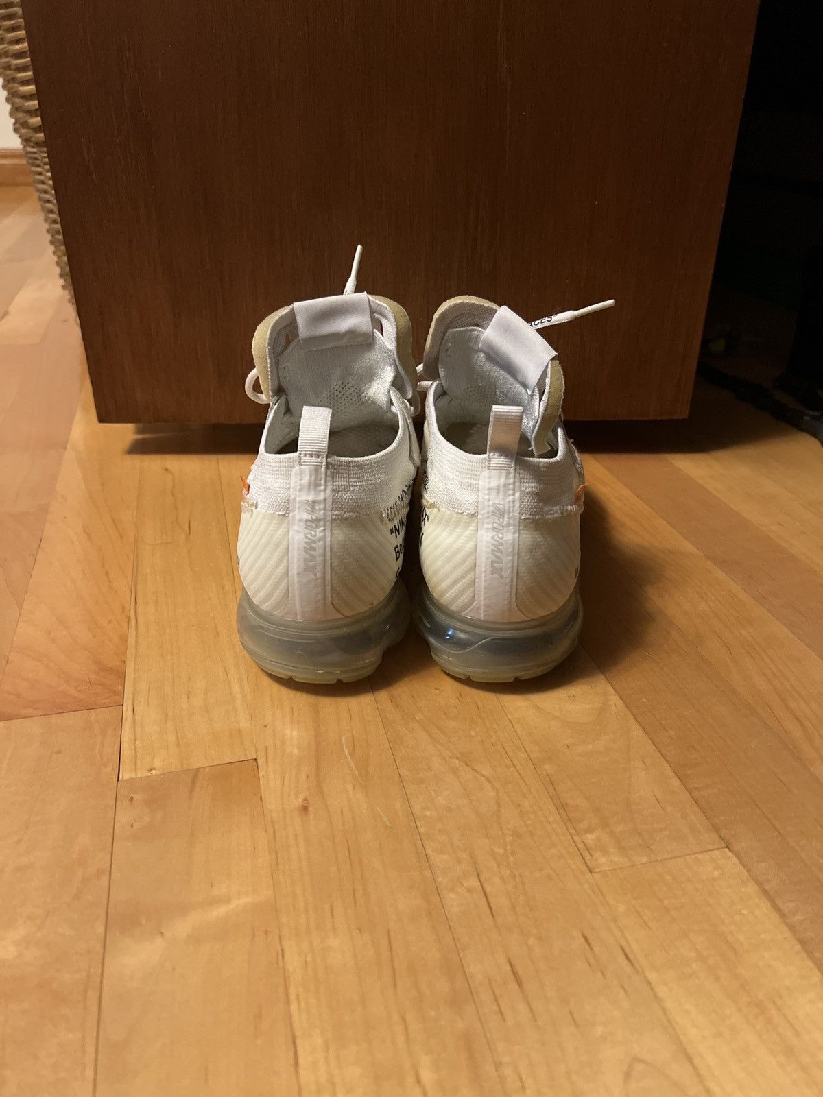 Off-White NIKE X OFF WHITE THE TEN VAPORMAX WHITE EDITION Size US 10.5 / EU 43-44 - 5 Thumbnail