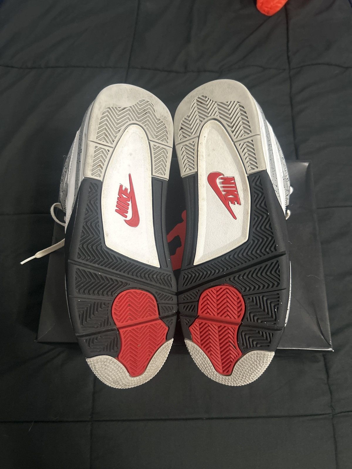 Jordan Brand Air Jordan 4 retro 2016 White Cement Size US 10.5 / EU 43-44 - 7 Thumbnail