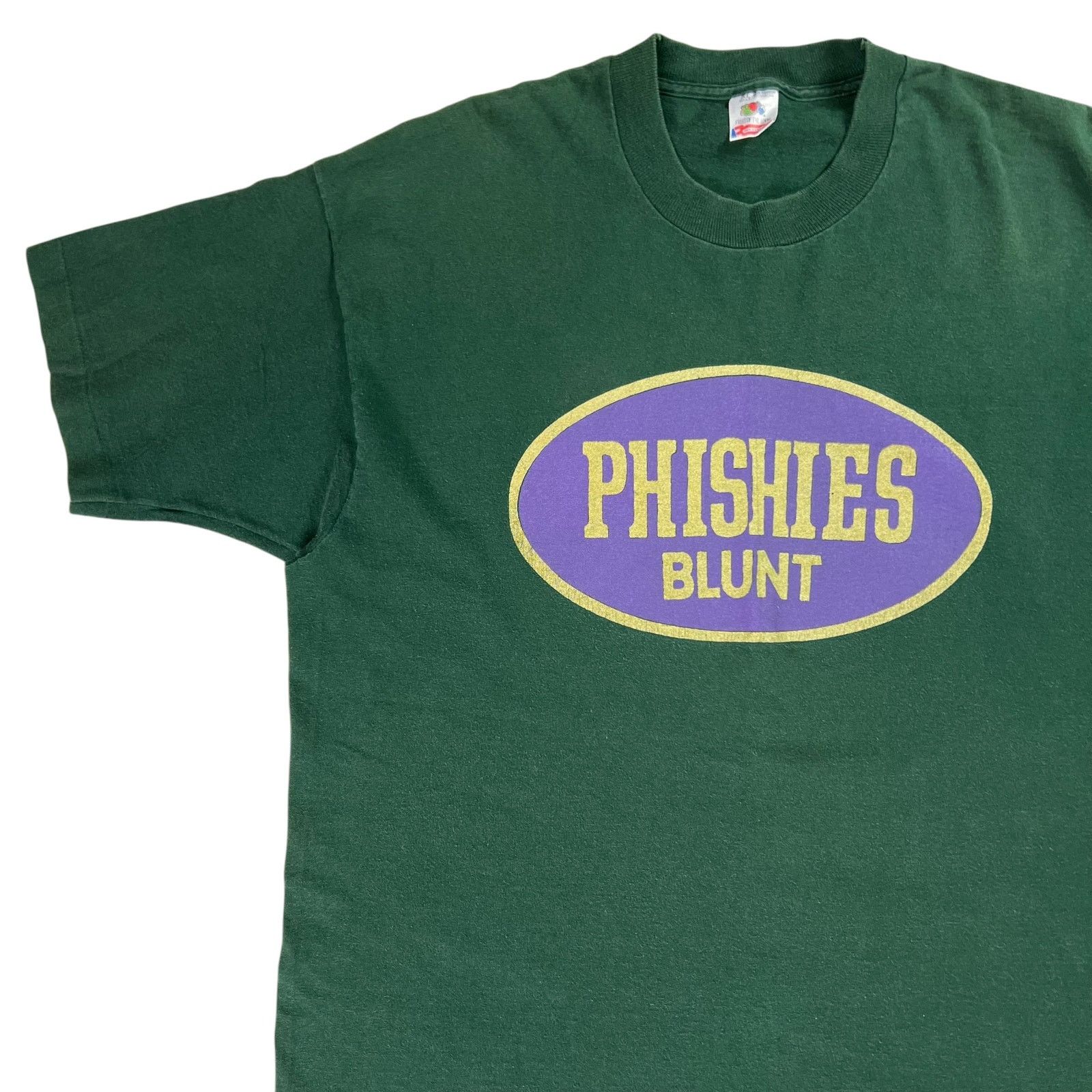 Band Tees × Fruit Of The Loom × Vintage Vintage 90s Phishies Blunt Phish parody band tee (XL) Size US XL / EU 56 / 4 - 3 Thumbnail