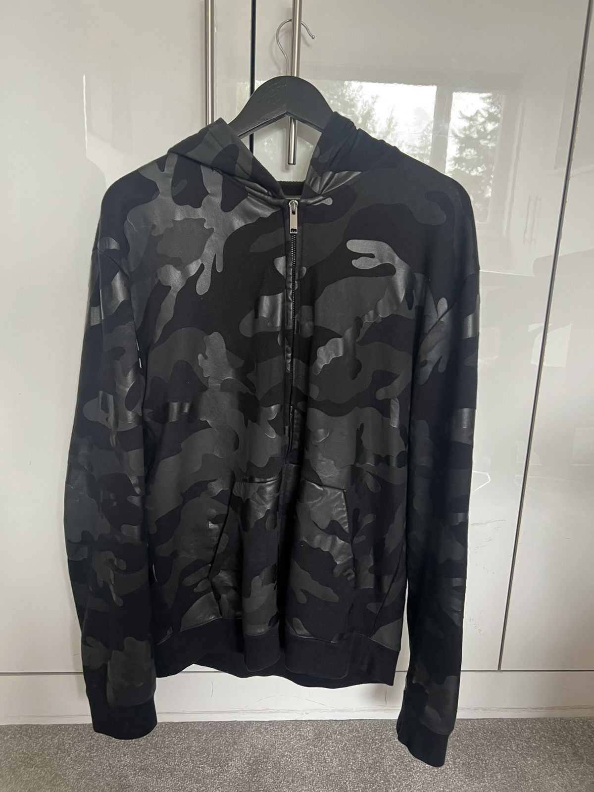 Valentino Valentino Camo Mens Hoodie Black Large Size US L / EU 52-54 / 3 - 6 Thumbnail