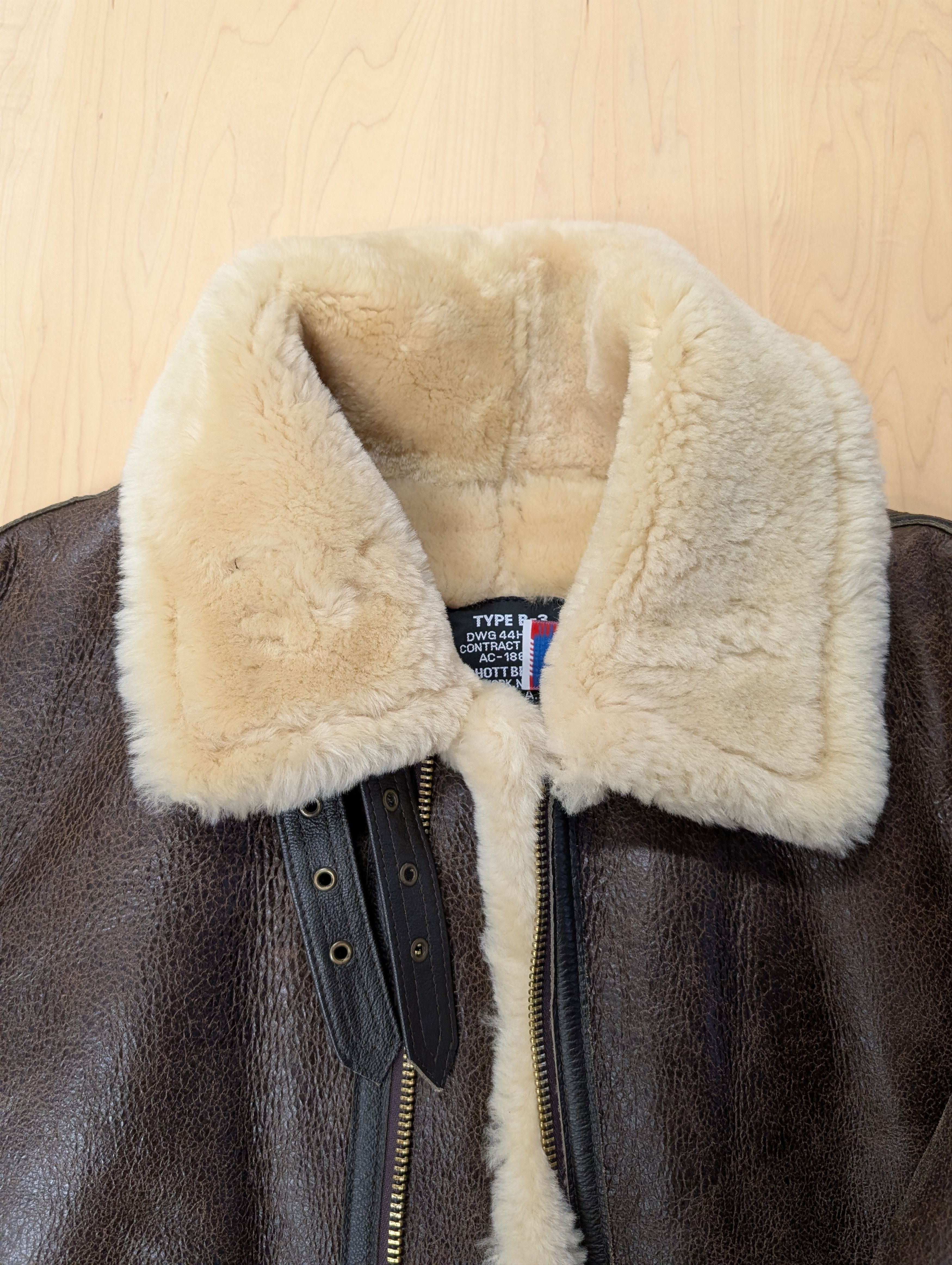 Schott Schott B-3 Shearling Jacket 54US Size US L / EU 52-54 / 3 - 8 Thumbnail