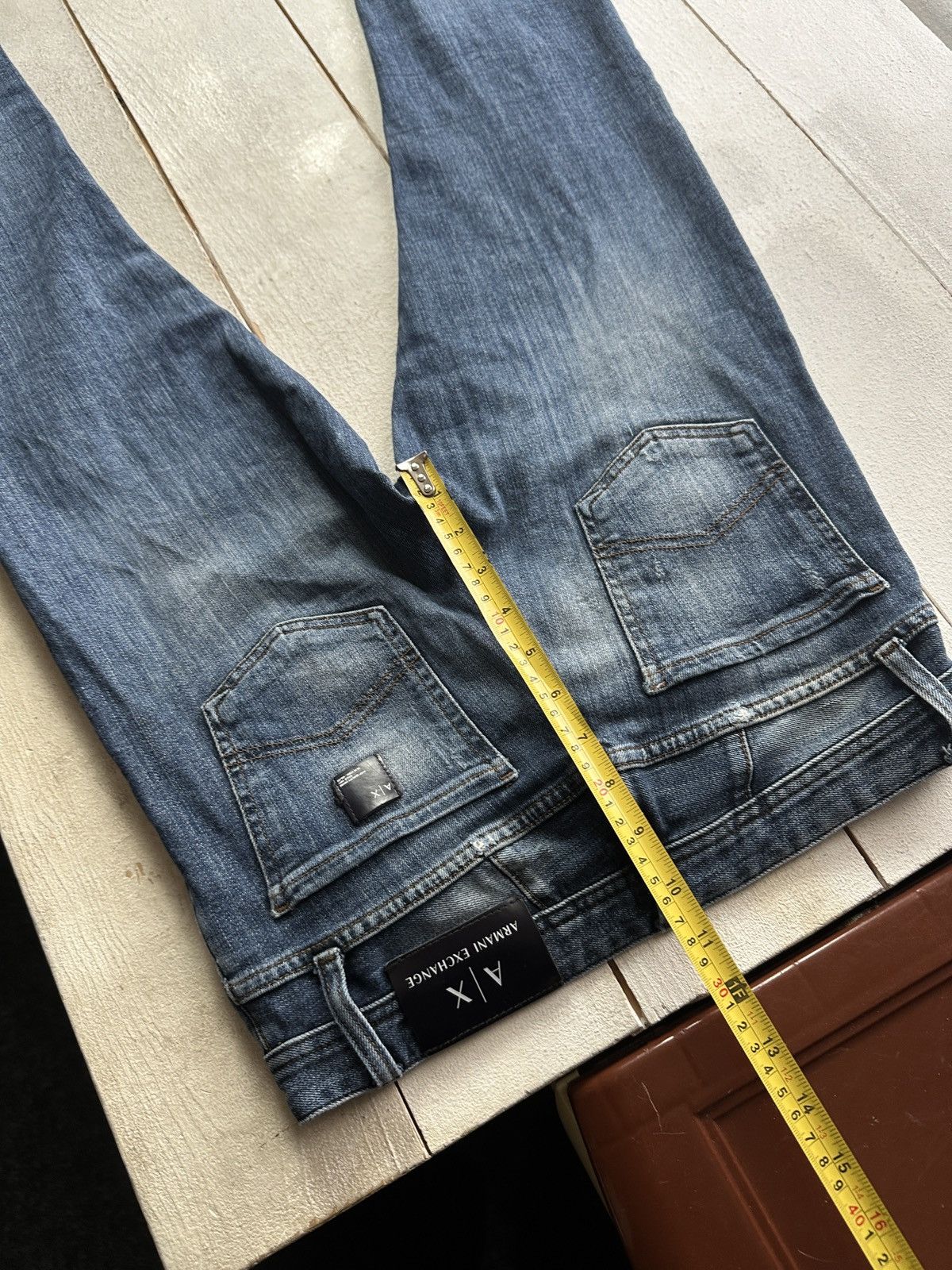 Armani 🚨Gothic Armani Regular Slim relax Flared Jeans Womens Size 30" / US 8 / IT 44 - 16 Thumbnail
