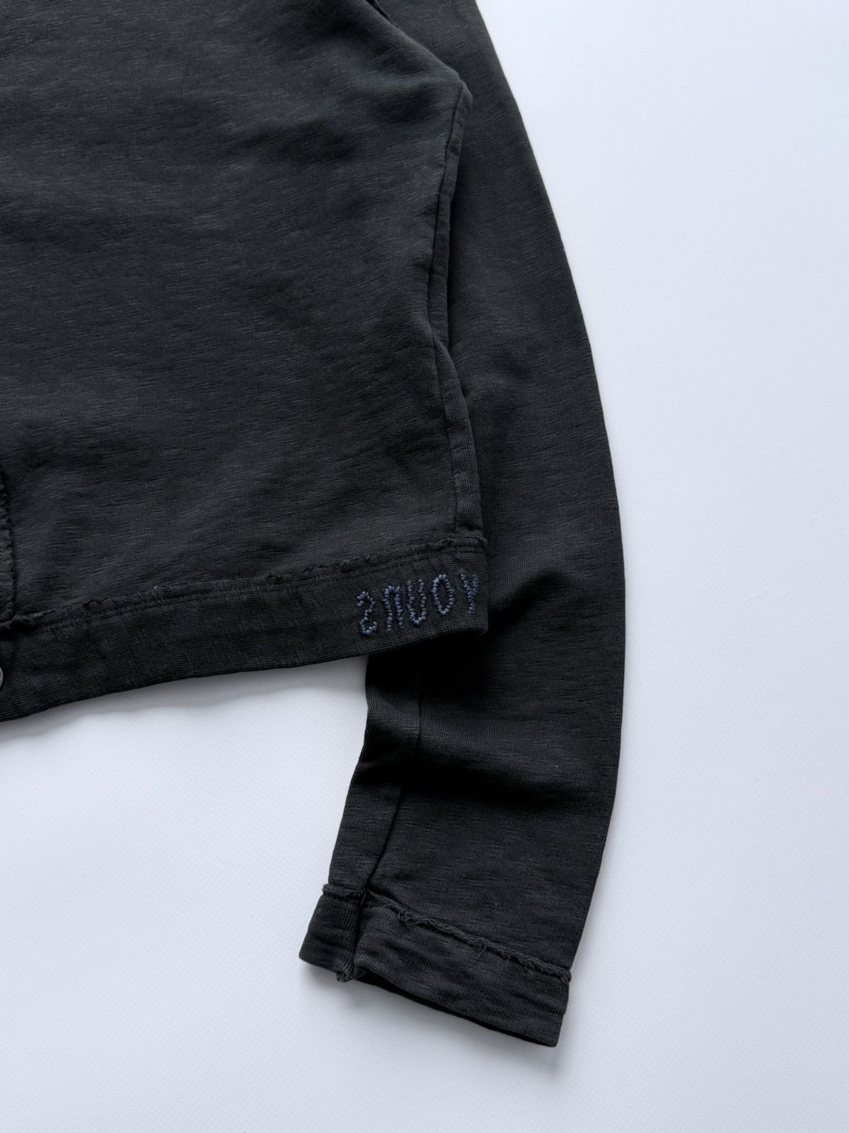 Diesel 2000s Avant Garde Diesel Asymmetrical Cropped Top Sweatshirt Size M / US 6-8 / IT 42-44 - 3 Thumbnail