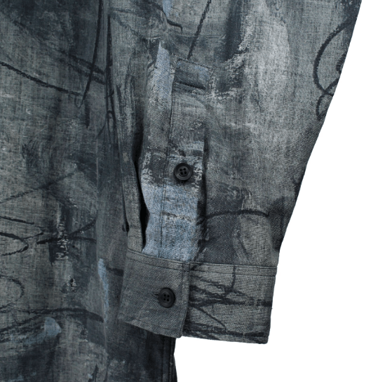 Yohji Yamamoto BNWT SS23 YOHJI YAMAMOTO POUR HOMME YYPH ASAKURA SHIRT 3 Size US L / EU 52-54 / 3 - 16 Thumbnail