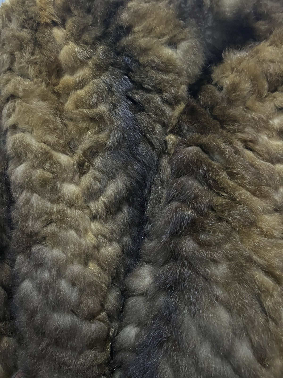 Leather JACKET FUR (CJ 18) Size S / US 4 / IT 40 - 22 Thumbnail