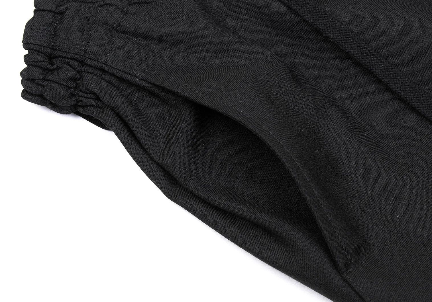 Yohji Yamamoto Wool-Poly Gabardine Cuffed Sarouel Pants Black 3 Size US 34 / EU 50 - 7 Thumbnail