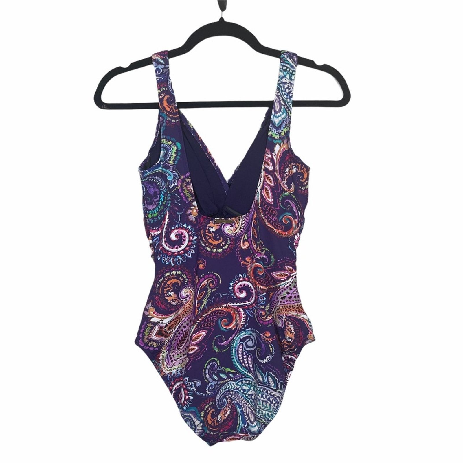 Lauren Ralph Lauren Lauren Ralph Lauren Captiva Paisley One-Piece 6 Size ONE SIZE - 5 Thumbnail
