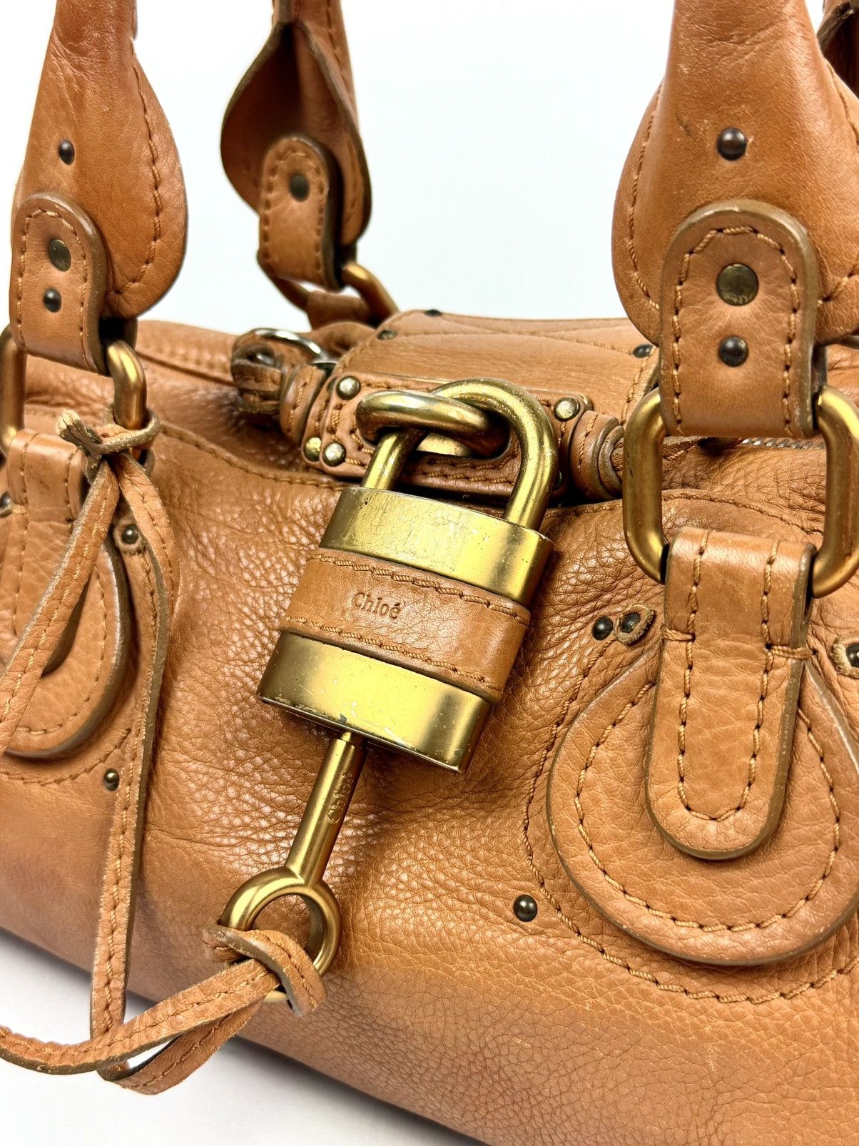 Chloe Chloe - Phoebe Philo - FW/2005 - Caramel Brown - Paddington Size ONE SIZE - 6 Thumbnail
