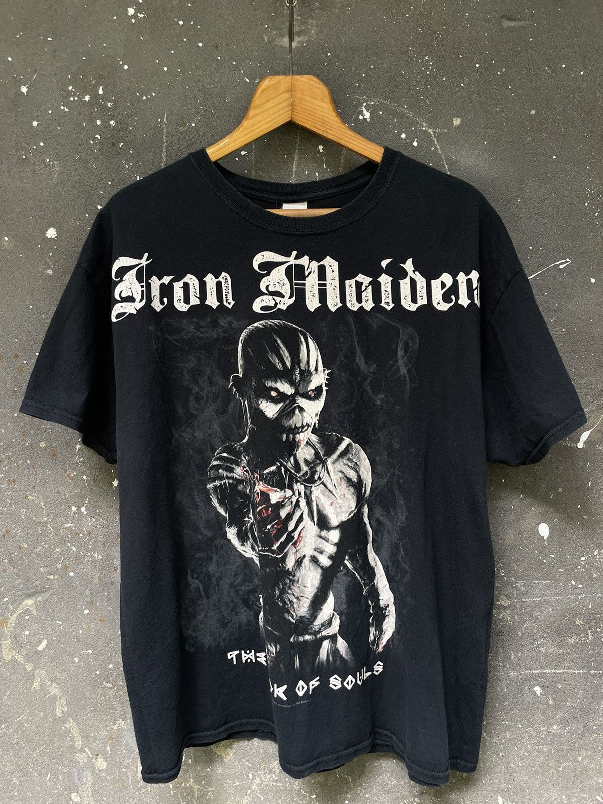 Iron Maiden Vintage Iron Maiden The Book of Souls T-Shirt Rock RARE Size US XL / EU 56 / 4 - 3 Thumbnail