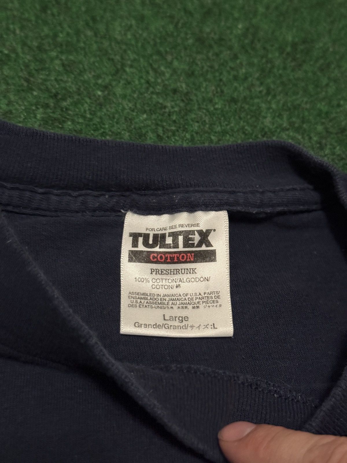 Starter Vintage 90s New York Rangers NHL Hockey Tultex T Shirt Size US L / EU 52-54 / 3 - 3 Thumbnail