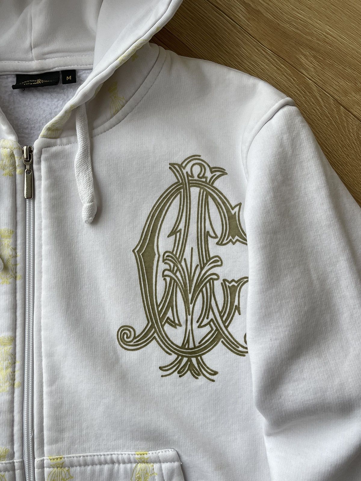 Christian Audigier Vintage Christian Audigier Logo Zip Up Hoodie Ed Hardy Y2K Size US S / EU 44-46 / 1 - 3 Thumbnail