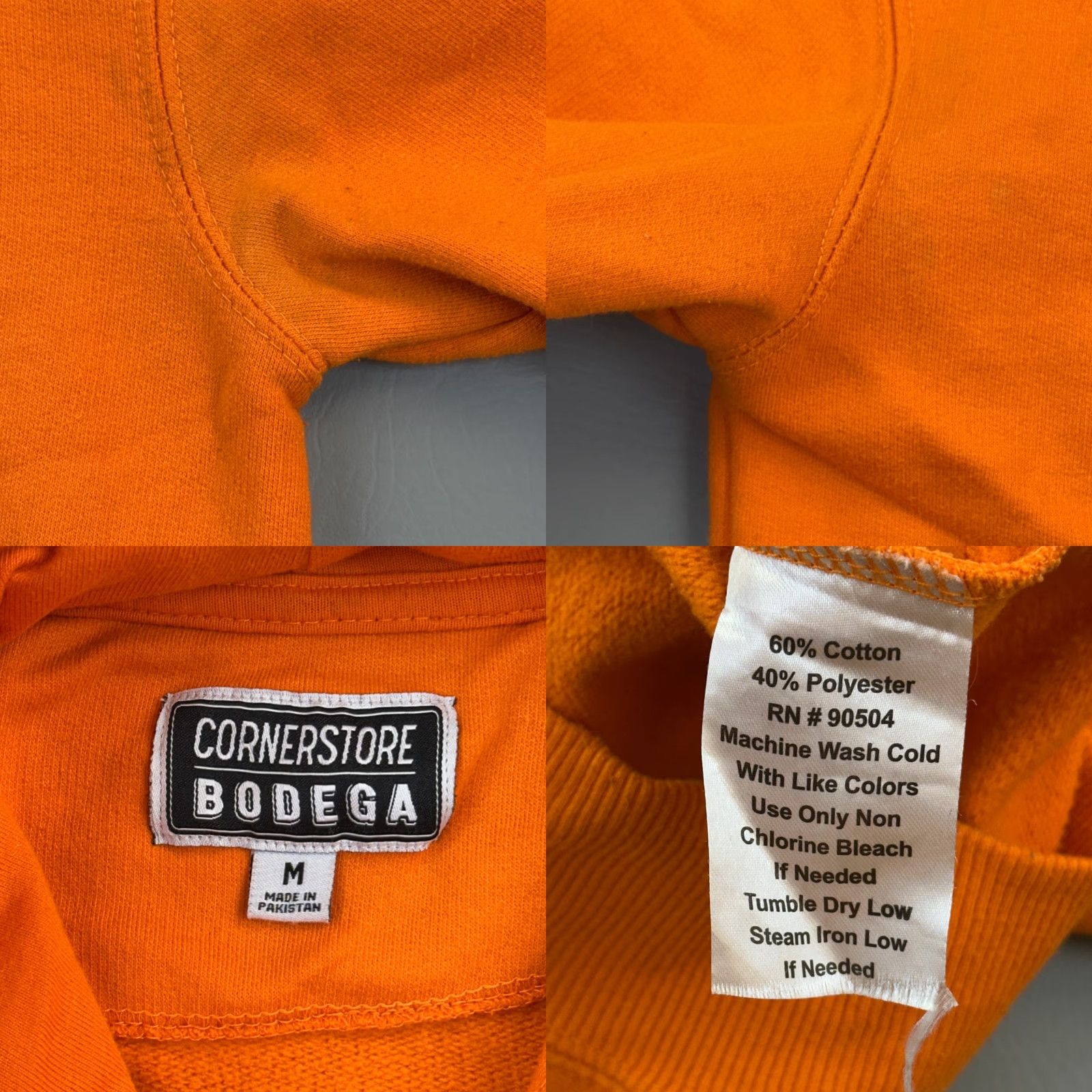 Bodega Cornerstore Bodega Hoodie Mens Medium Angel Wings Graphic Skate Grunge Pullover Size US M / EU 48-50 / 2 - 9 Thumbnail