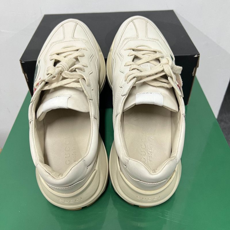 Gucci Gucci Rhyton Leather Low-Top Dad Sneakers - Size US 9.5 / EU 42-43 - 7 Thumbnail