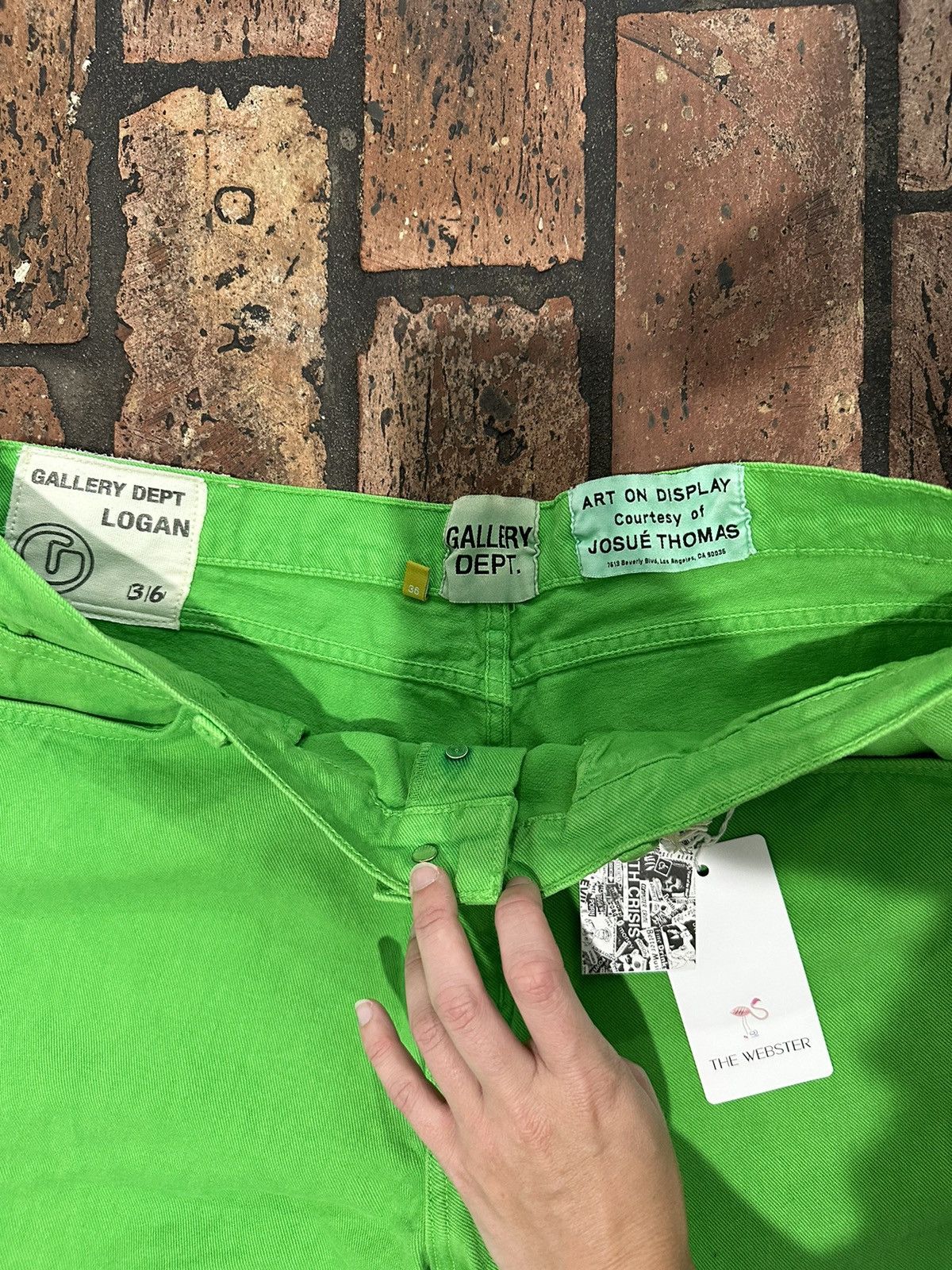 Gallery Dept. Gallery Dept. Green Logan Pant Size US 36 / EU 52 - 5 Thumbnail