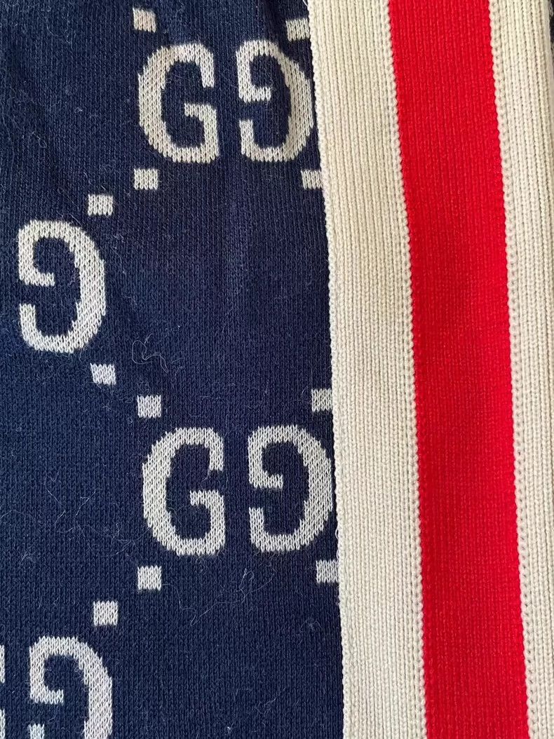 Gucci Gucci Red and blue full print double G school uniform jacke Size US M / EU 48-50 / 2 - 3 Thumbnail