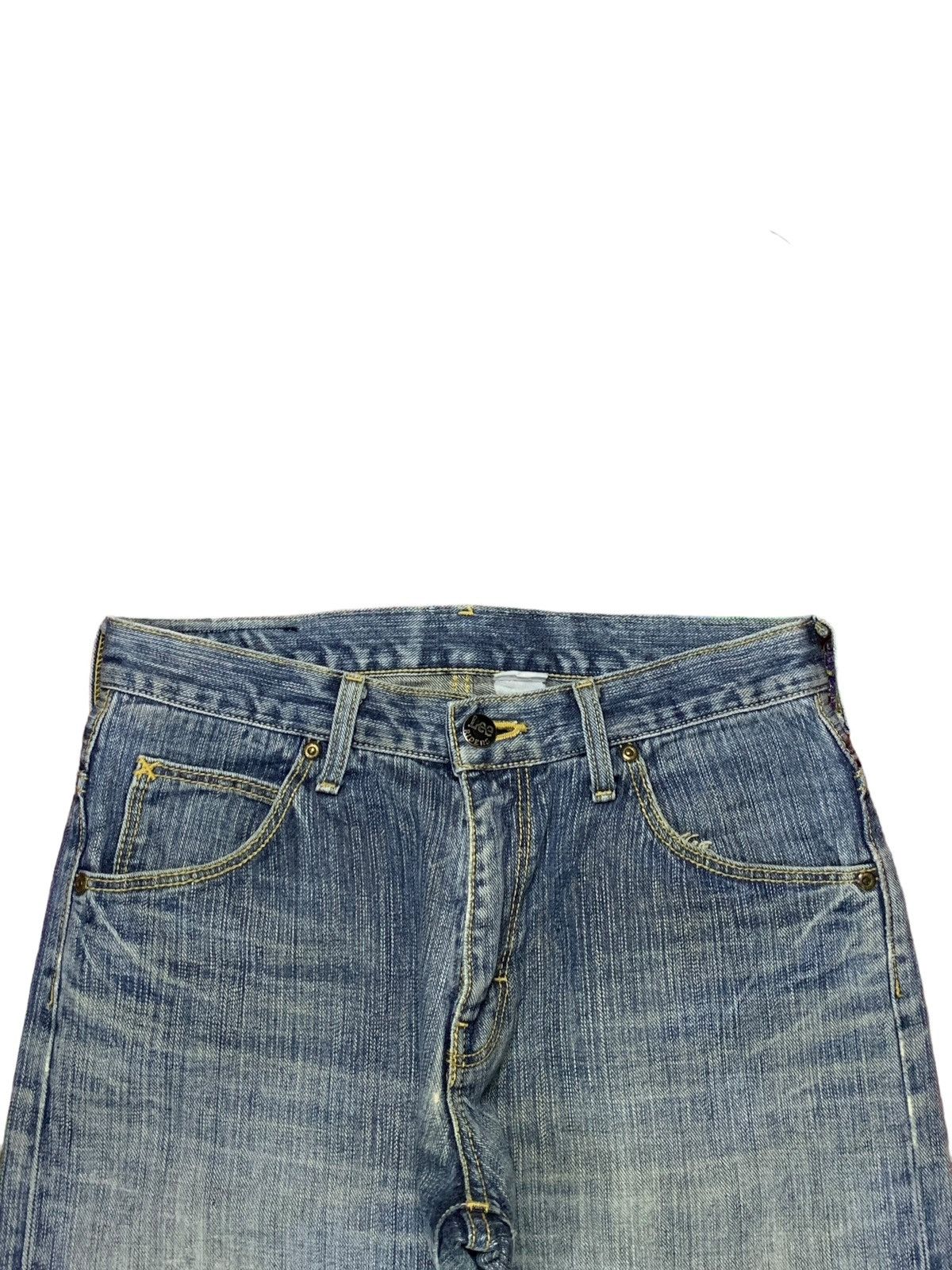 Lee SALES🔥Vintage Lee Riders Faded Wash Distress Baggy Jeans Size US 30 / EU 46 - 4 Thumbnail