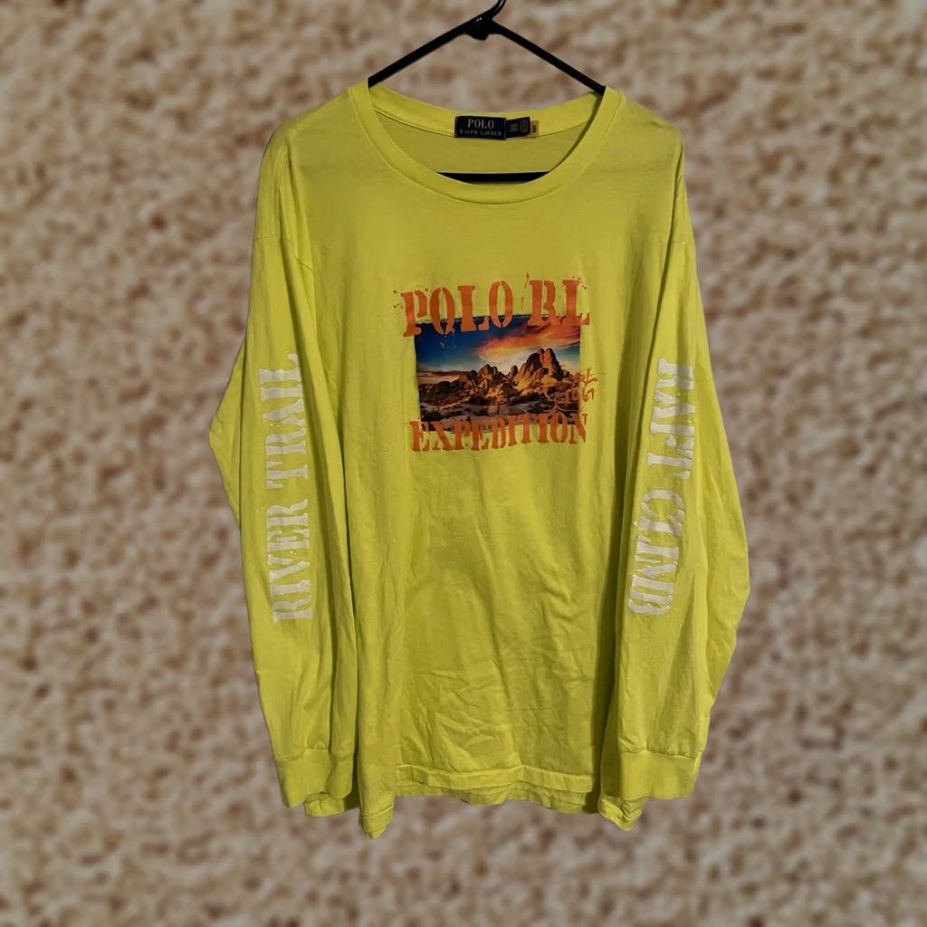 Polo Ralph Lauren Polo Ralph Lauren Voyager Expedition T-Shirt Long Sleeve Big/Tall 2XLT Men's Size US XXL / EU 58 / 5 - 1 Thumbnail