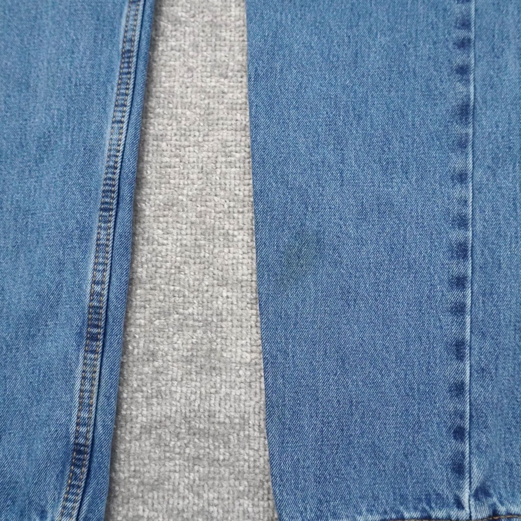 Levi's Levi's 505 Straight Leg Mens 34x34 Medium Wash Blue Denim Jeans Size US 34 / EU 50 - 6 Thumbnail