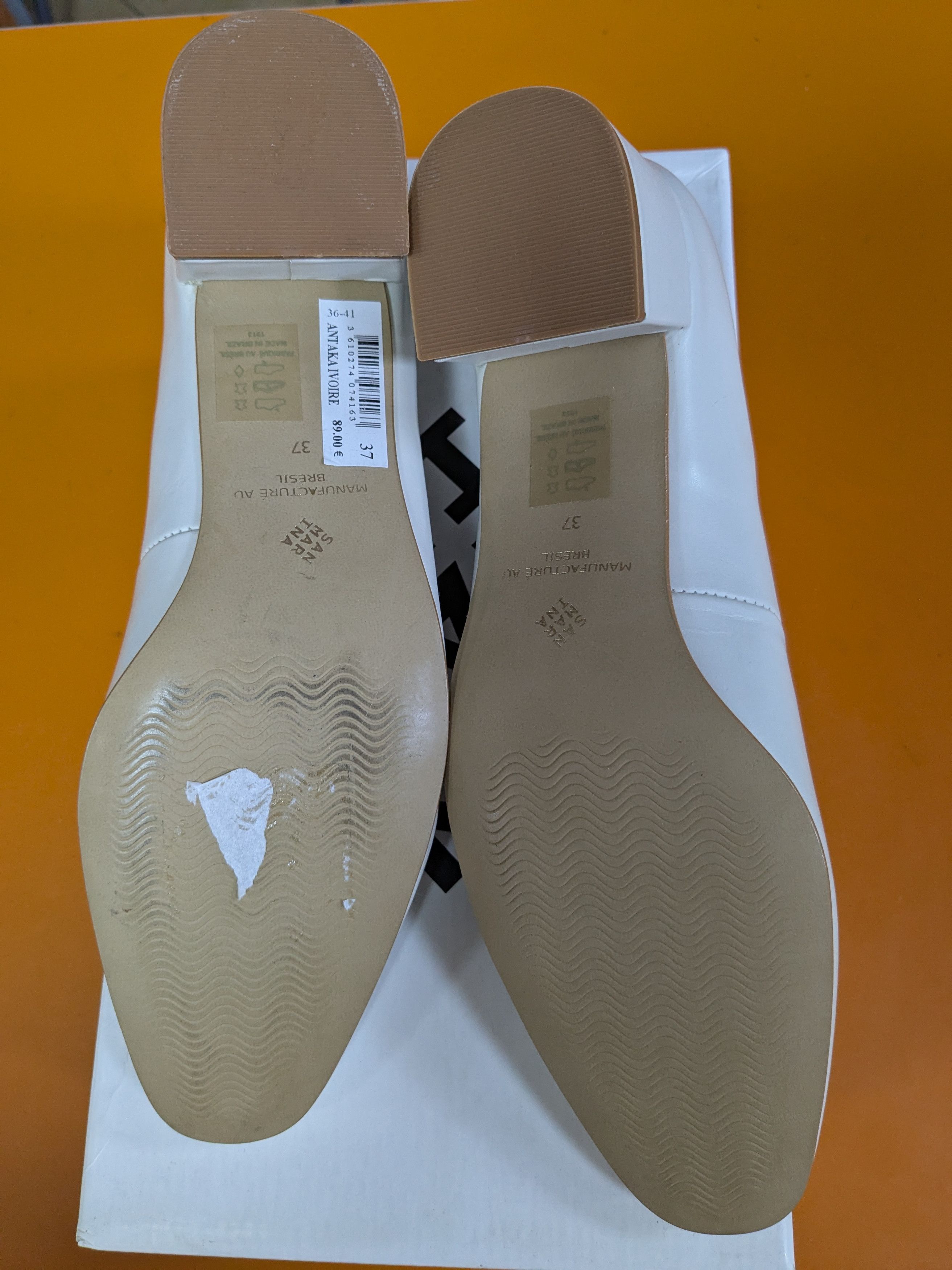 Other San Marina White Leather Pumps – New, EU 37 Size US 7 / IT 37 - 5 Thumbnail