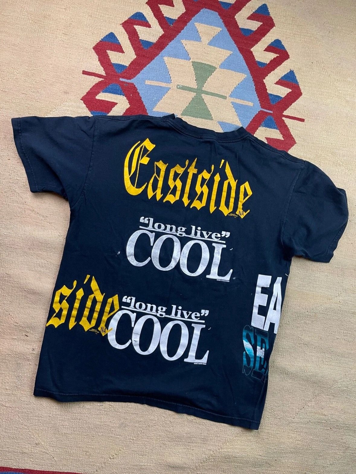 Vintage Experimental Test Print Tee – Jazz Seattle Graphic Collision Size US L / EU 52-54 / 3 - 2 Thumbnail
